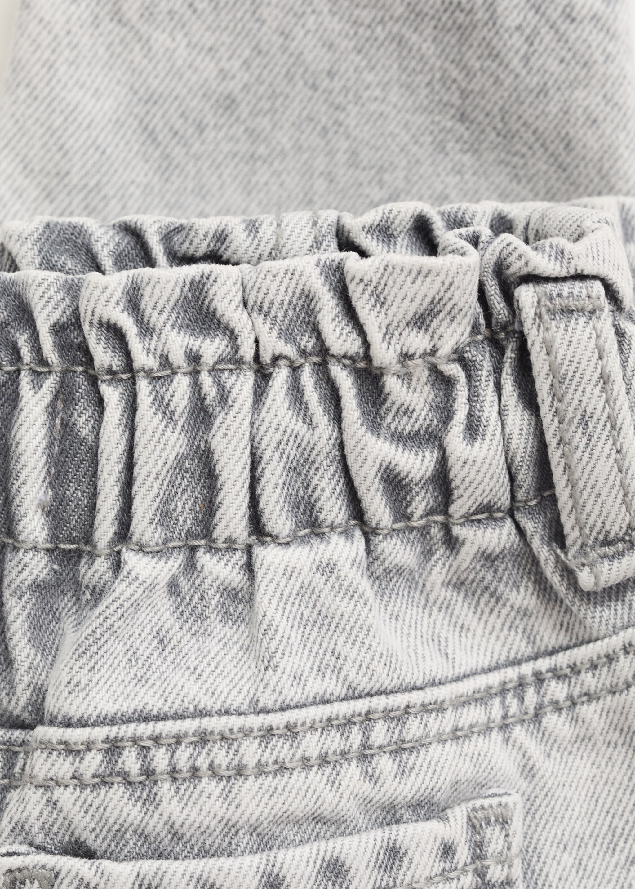 Denim paper bag with buttons - Details of the article 0