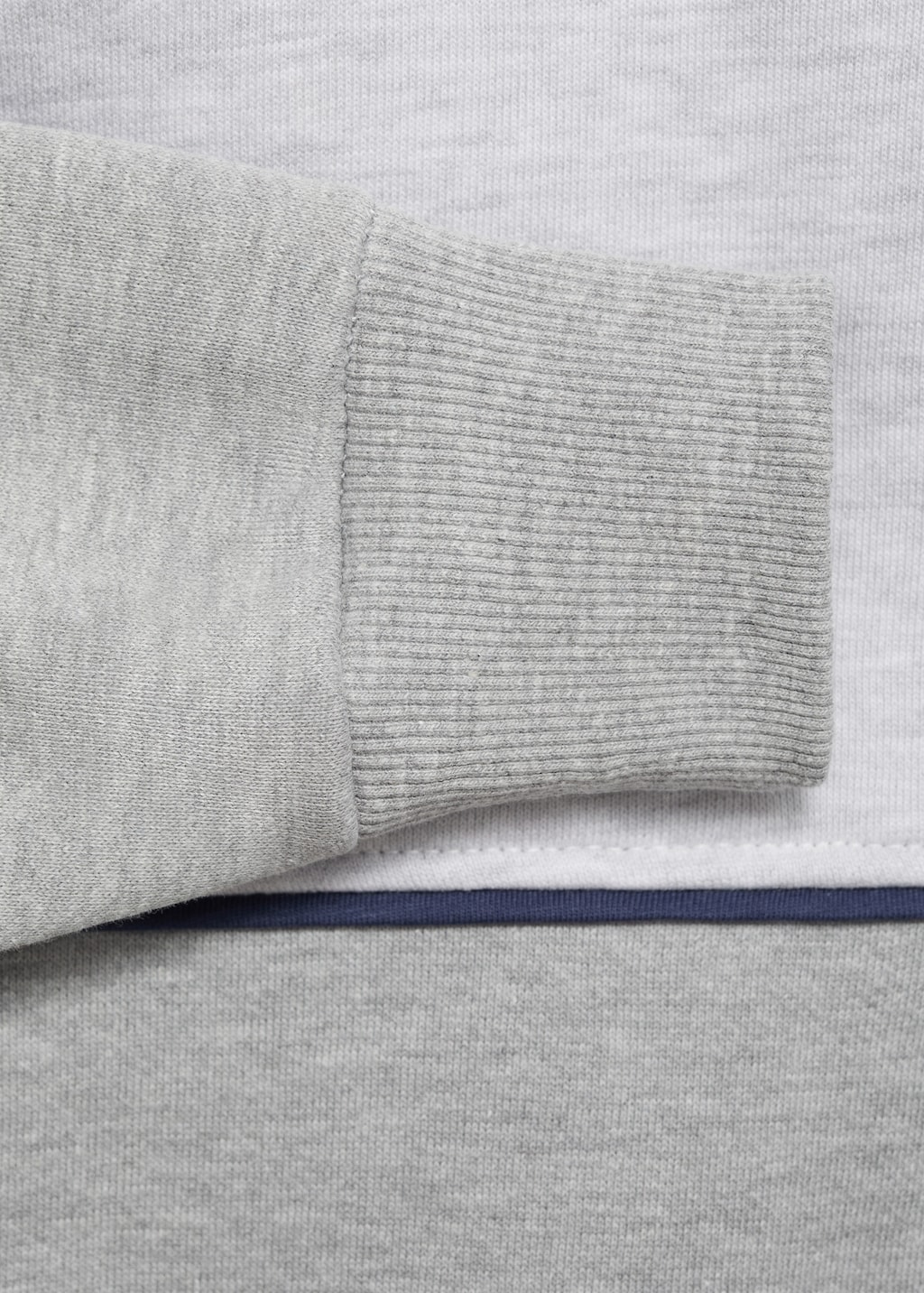 Perkins-neck sweatshirt