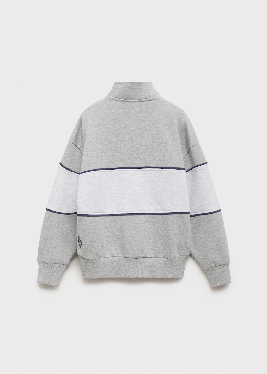 Perkins-neck sweatshirt