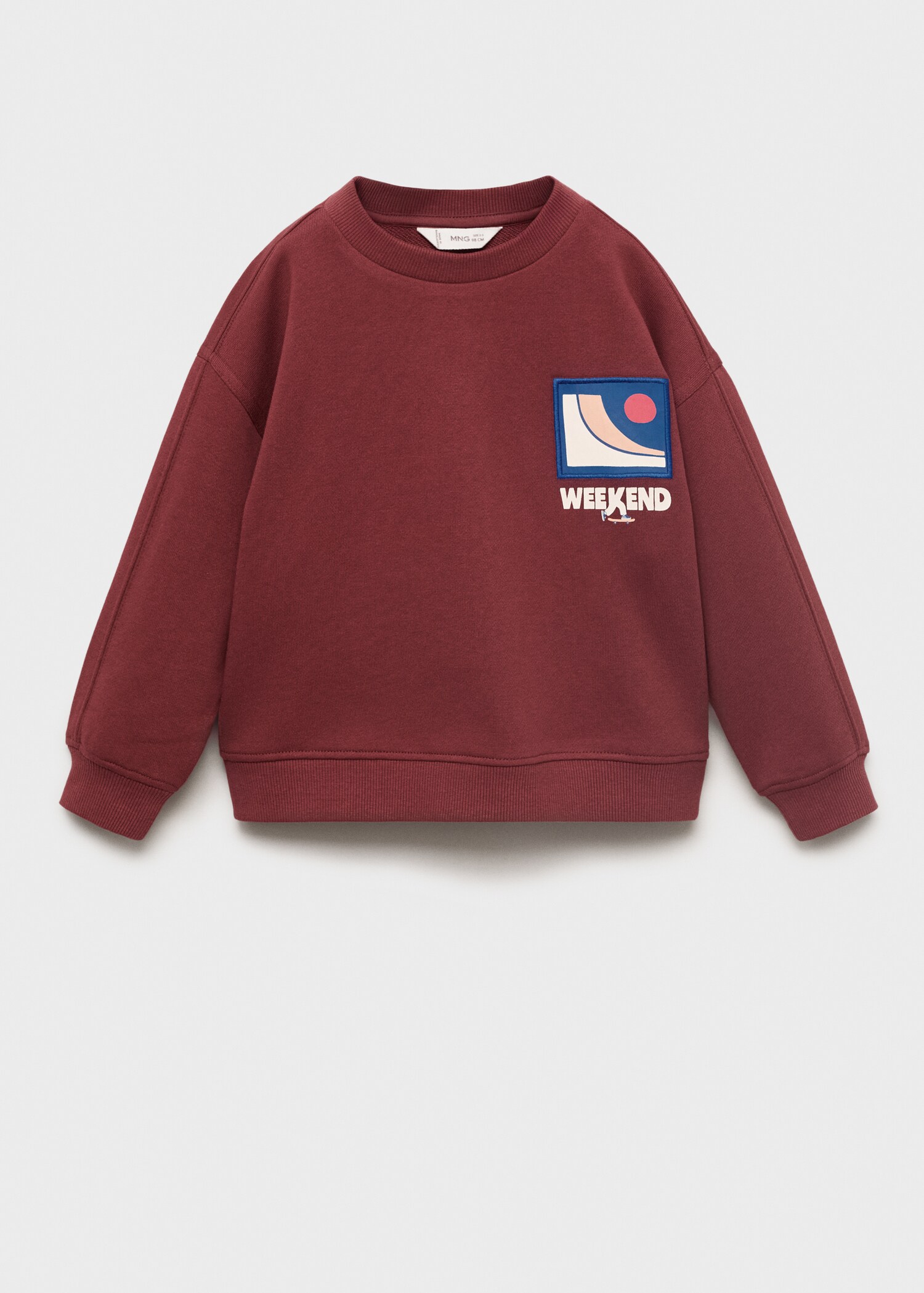 Sudadera estampada mensaje - Artículo sin modelo