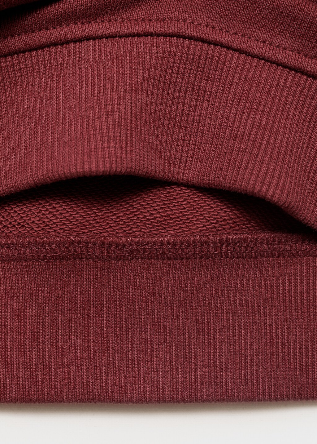 Message printed sweatshirt