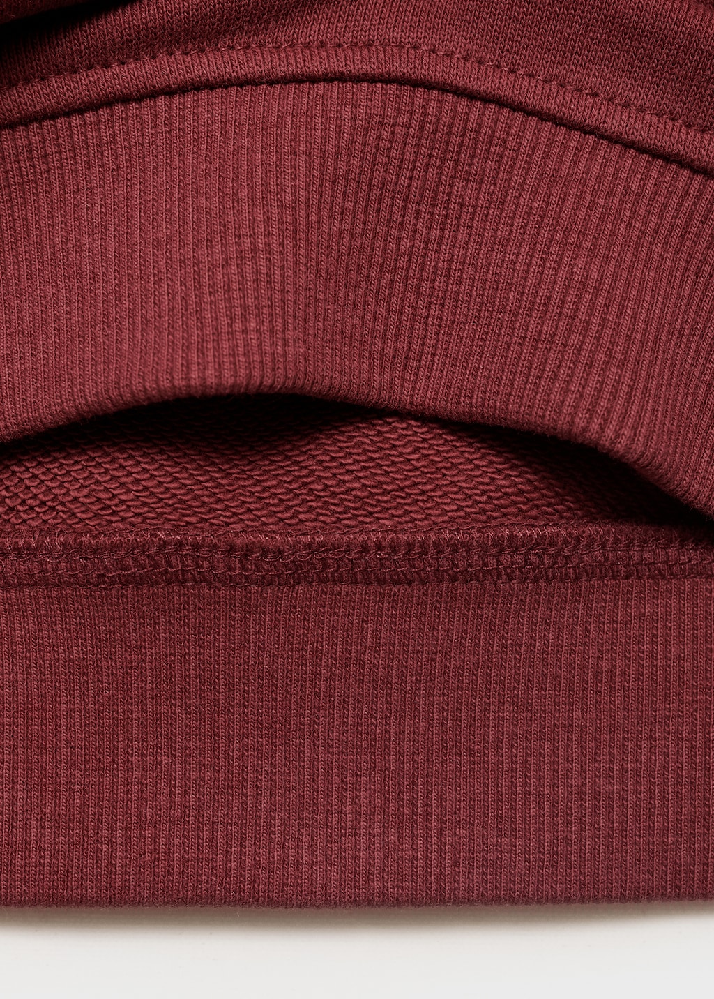 Message printed sweatshirt