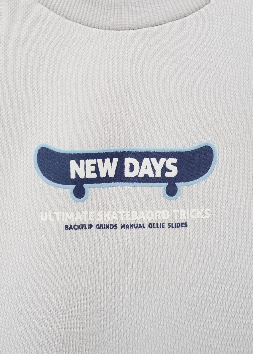 Path print sweatshirt