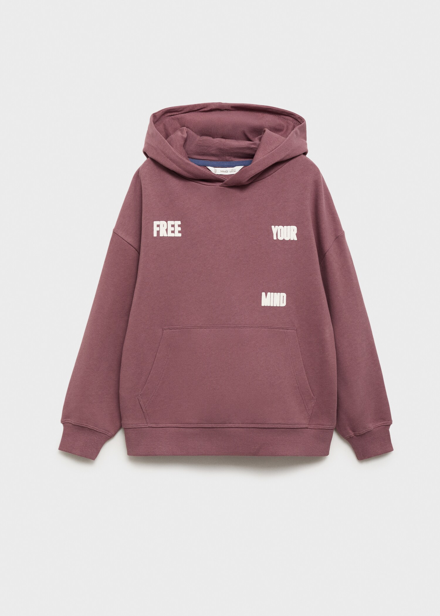 Sweat-shirt imprimé capuche - Article sans modèle