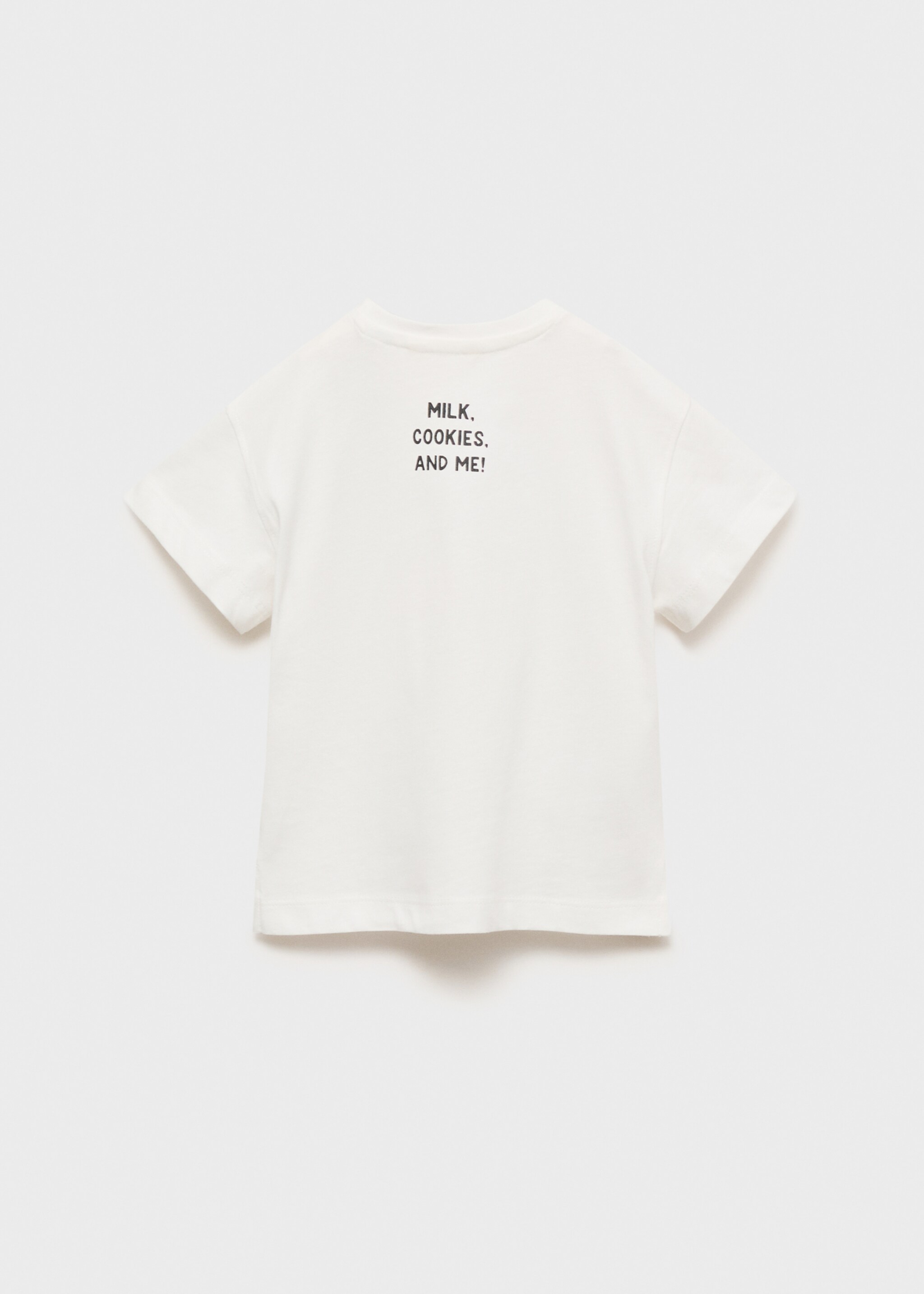 T-shirt imprimé détail relief - Verso de l’article