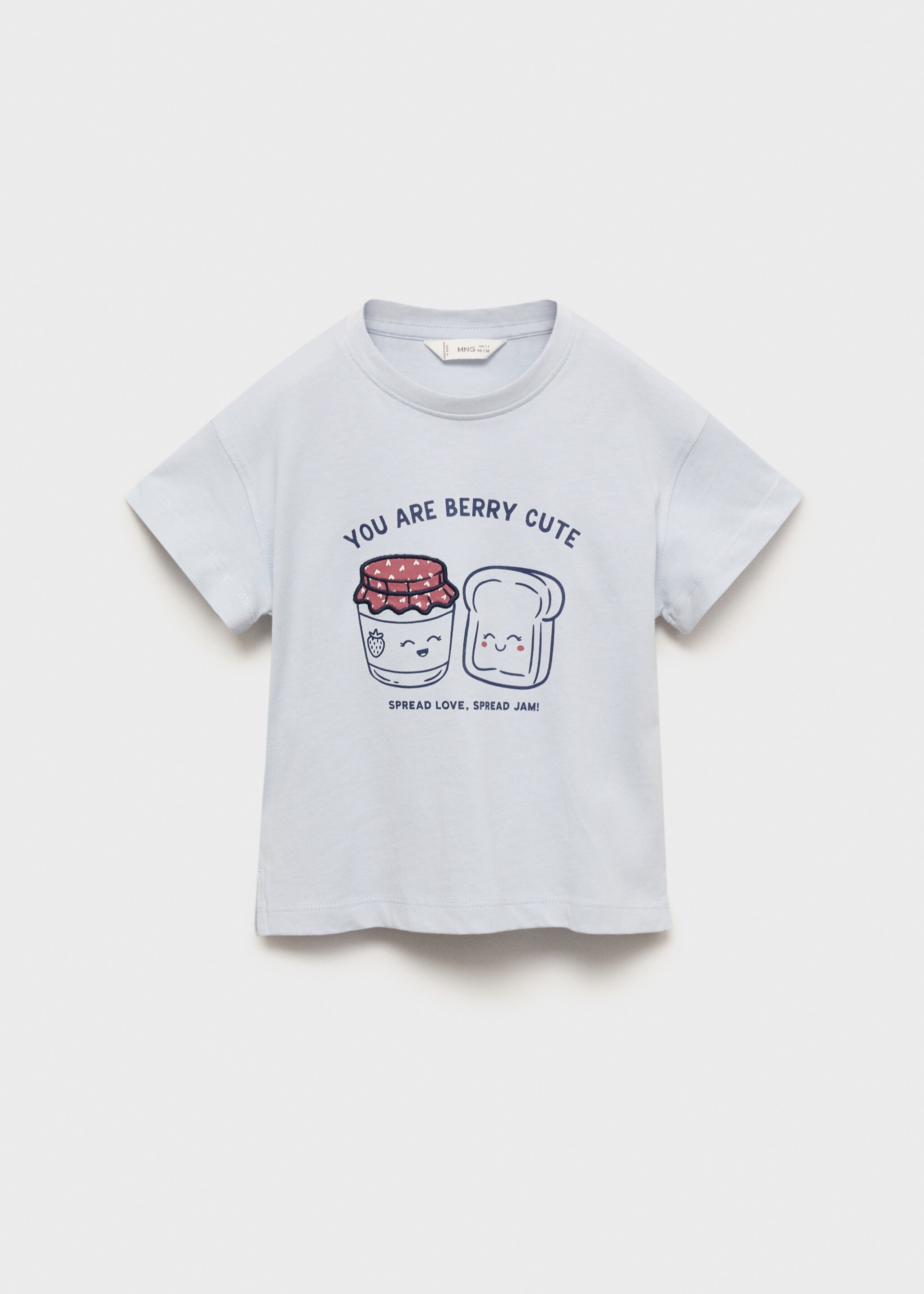 T-shirt imprimé détail relief - Article sans modèle