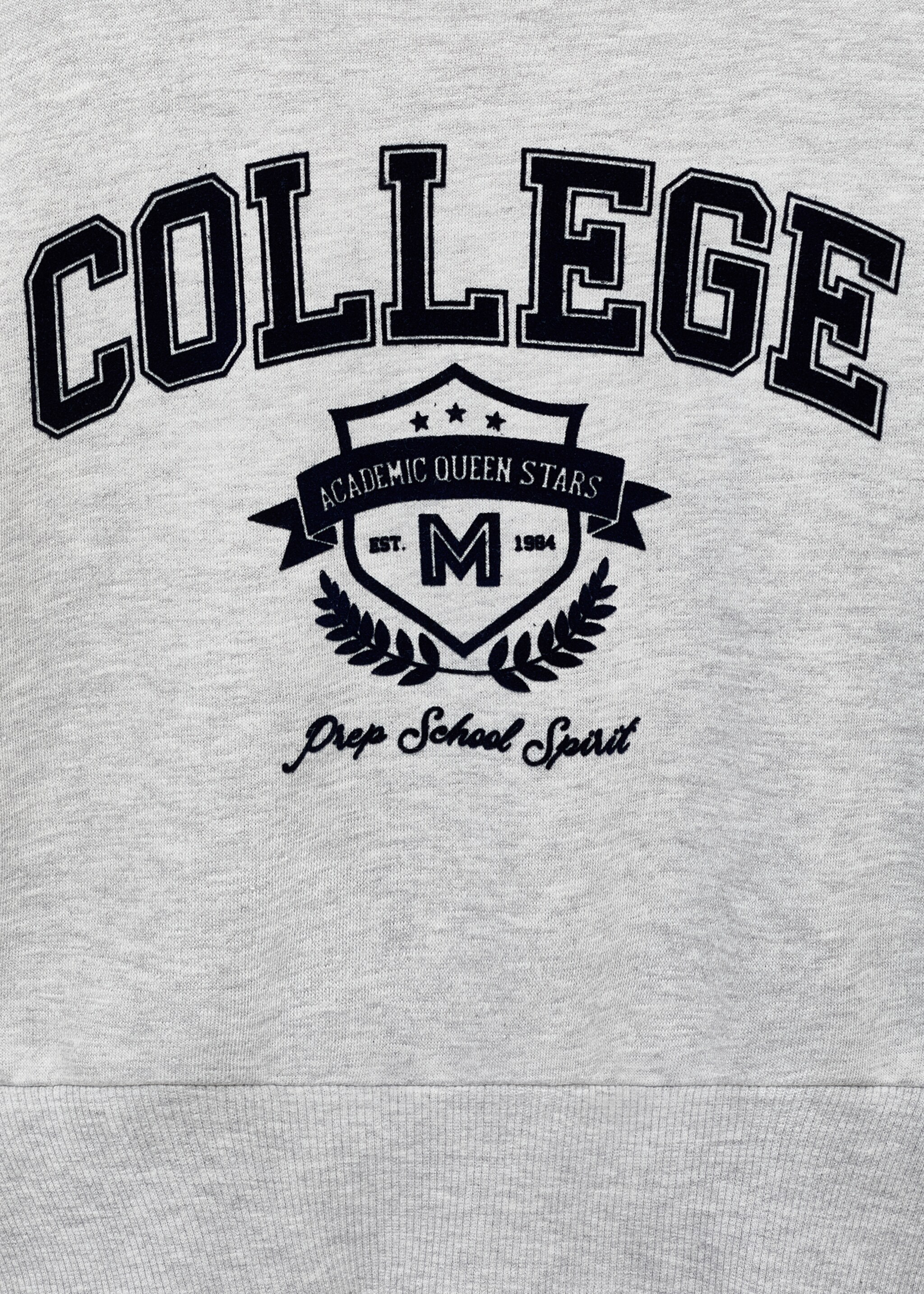 Sudadera college bicolor - Detalle del artículo 0