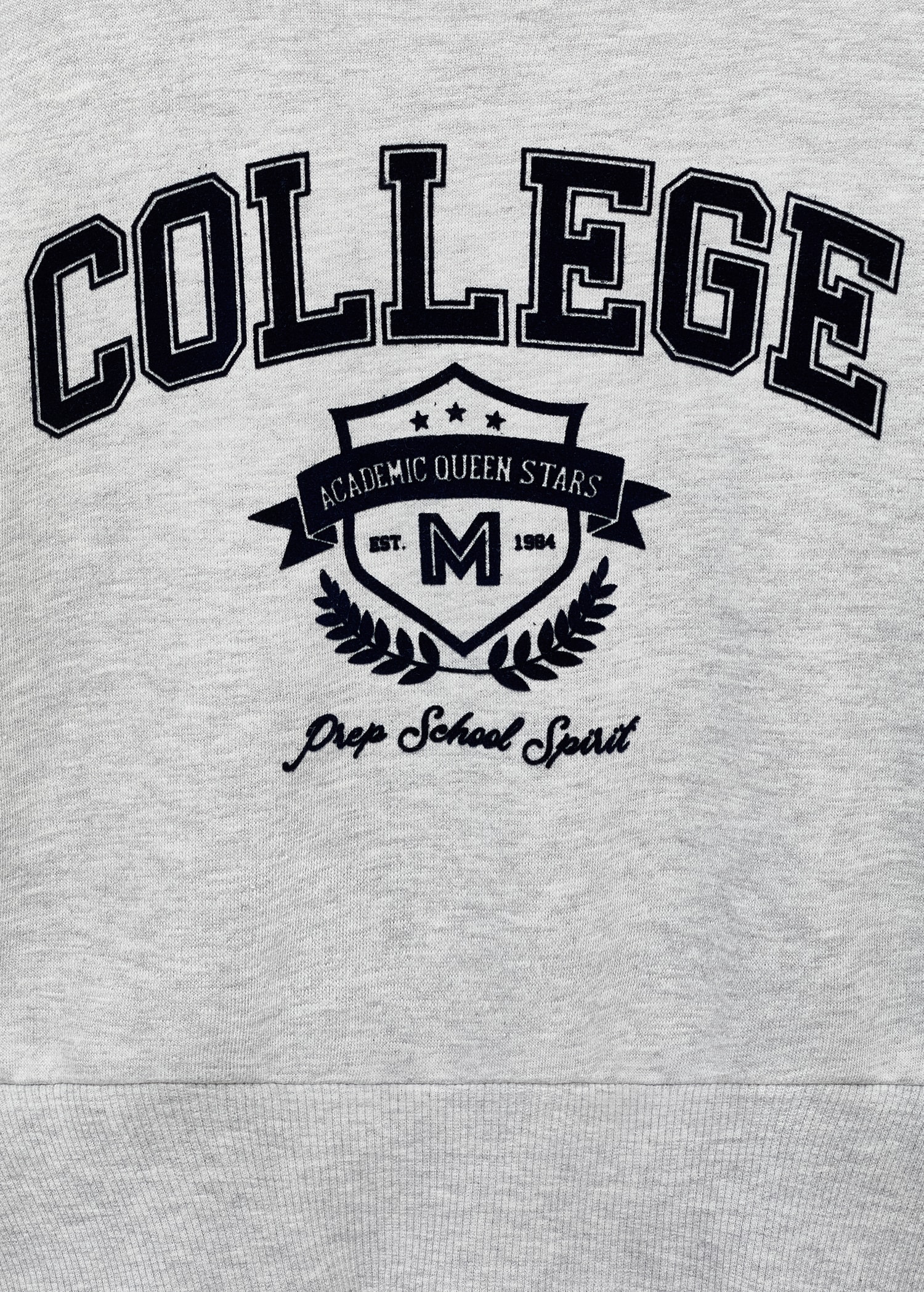 Sudadera college bicolor - Detalle del artículo 0