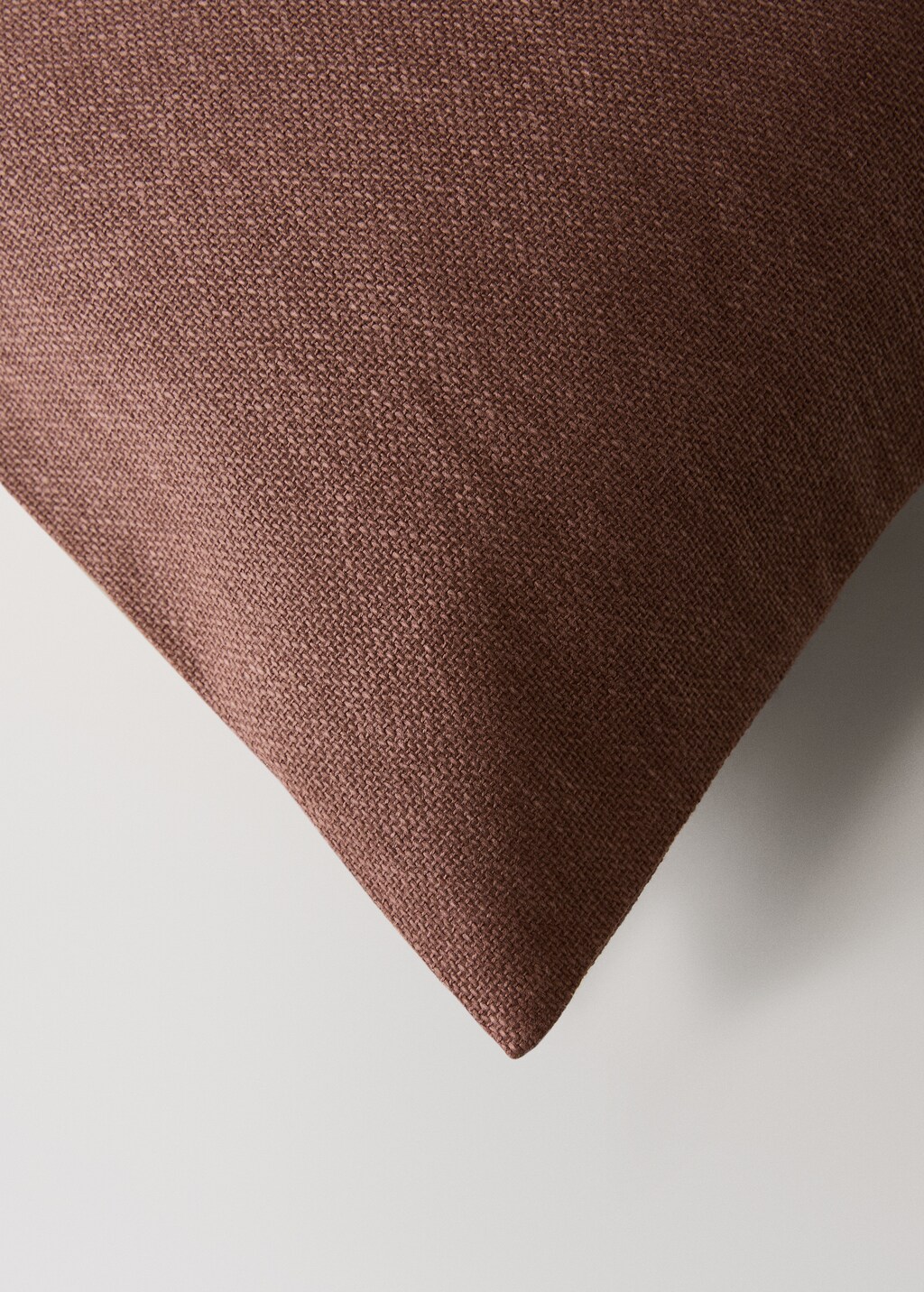 Cotton cushion cover with printed stripes 30x50 cm