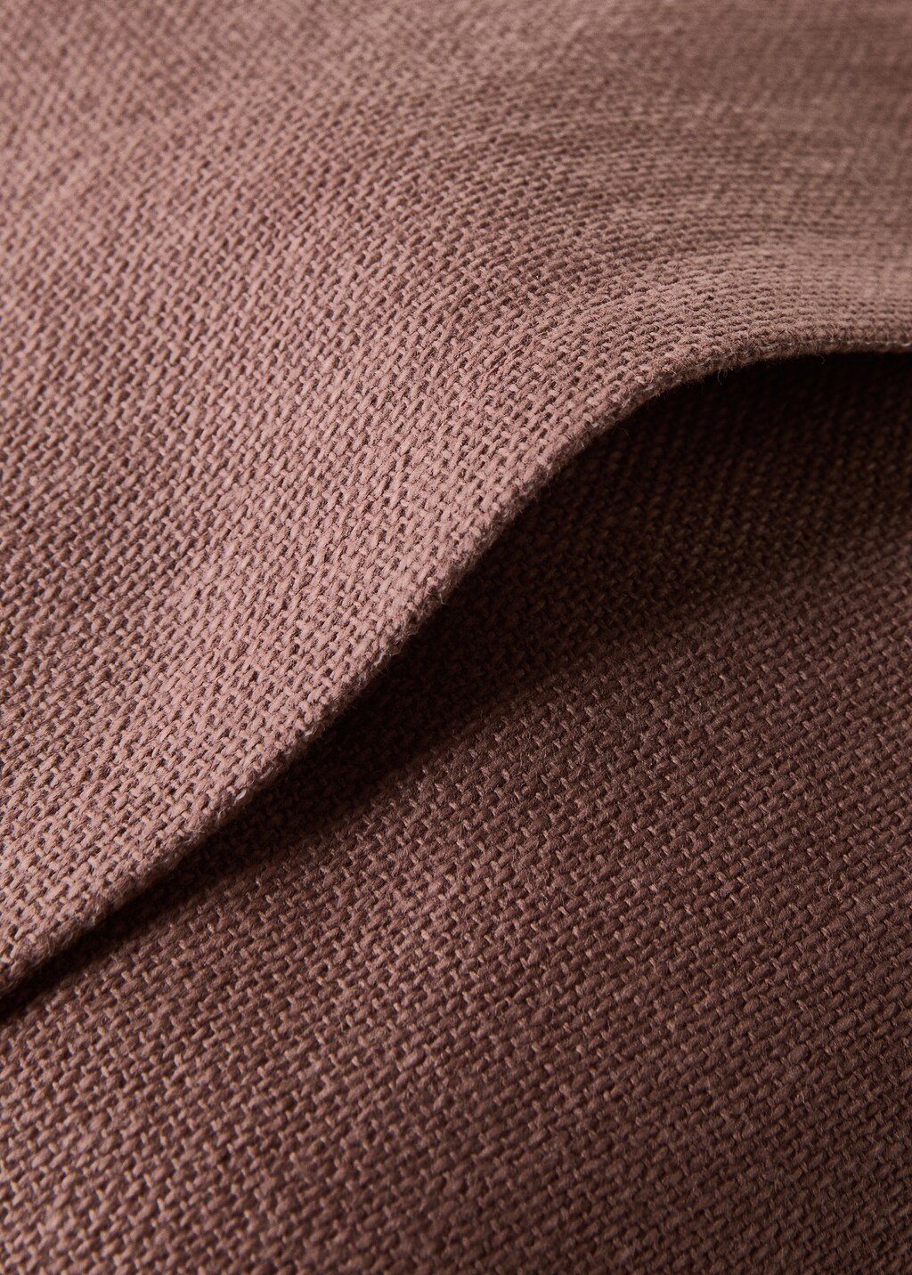 Cotton cushion cover with printed stripes 30x50 cm