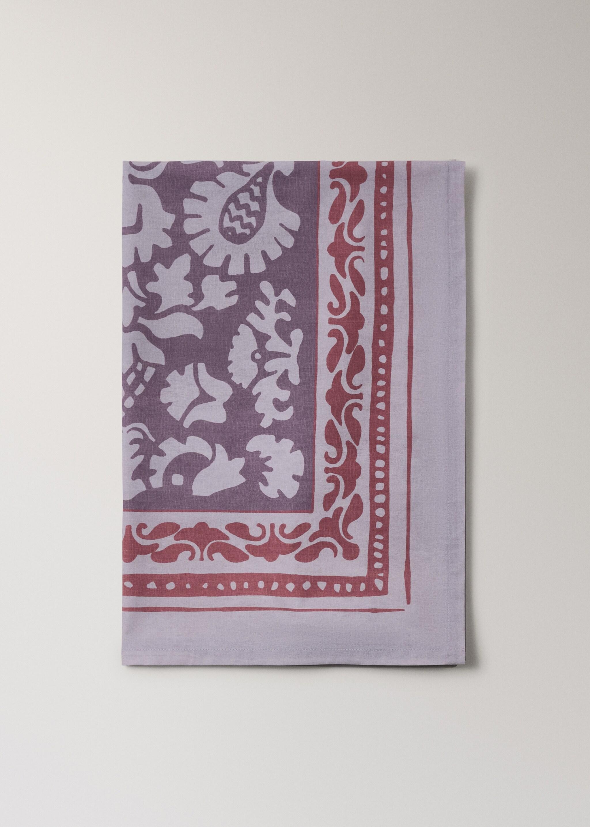 Tablecloth keramos - Article without model, Plum. Ref: 17023328-00.