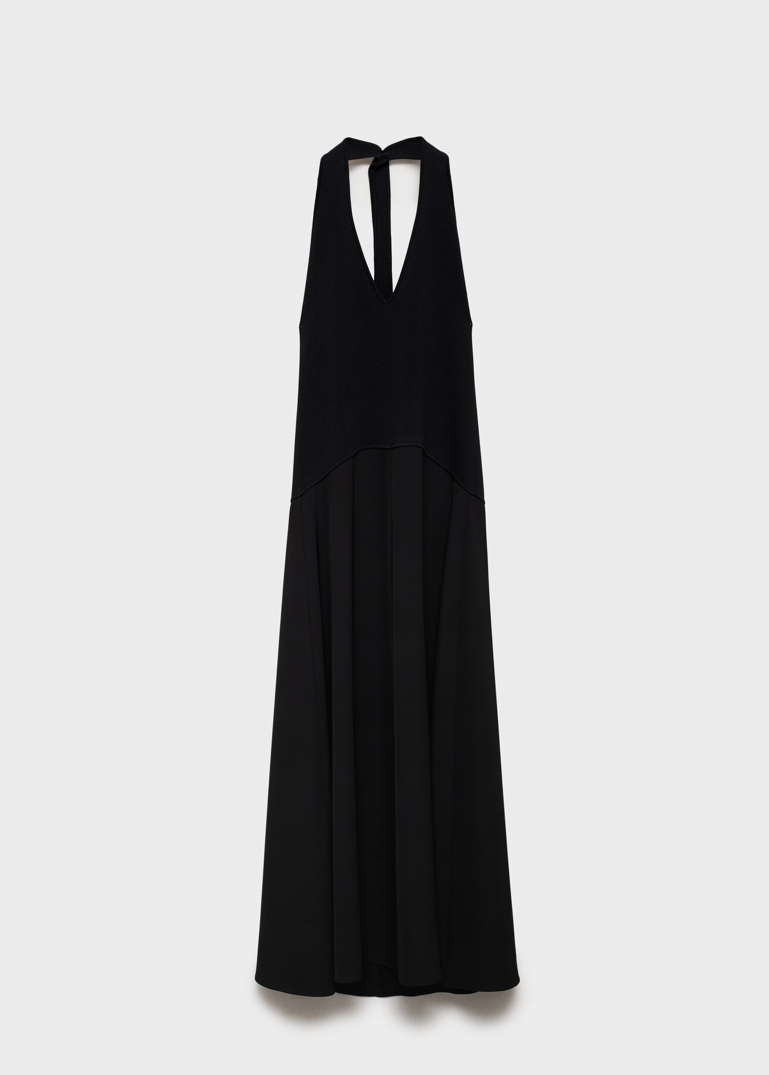 Halter neck combo dress - Article without model