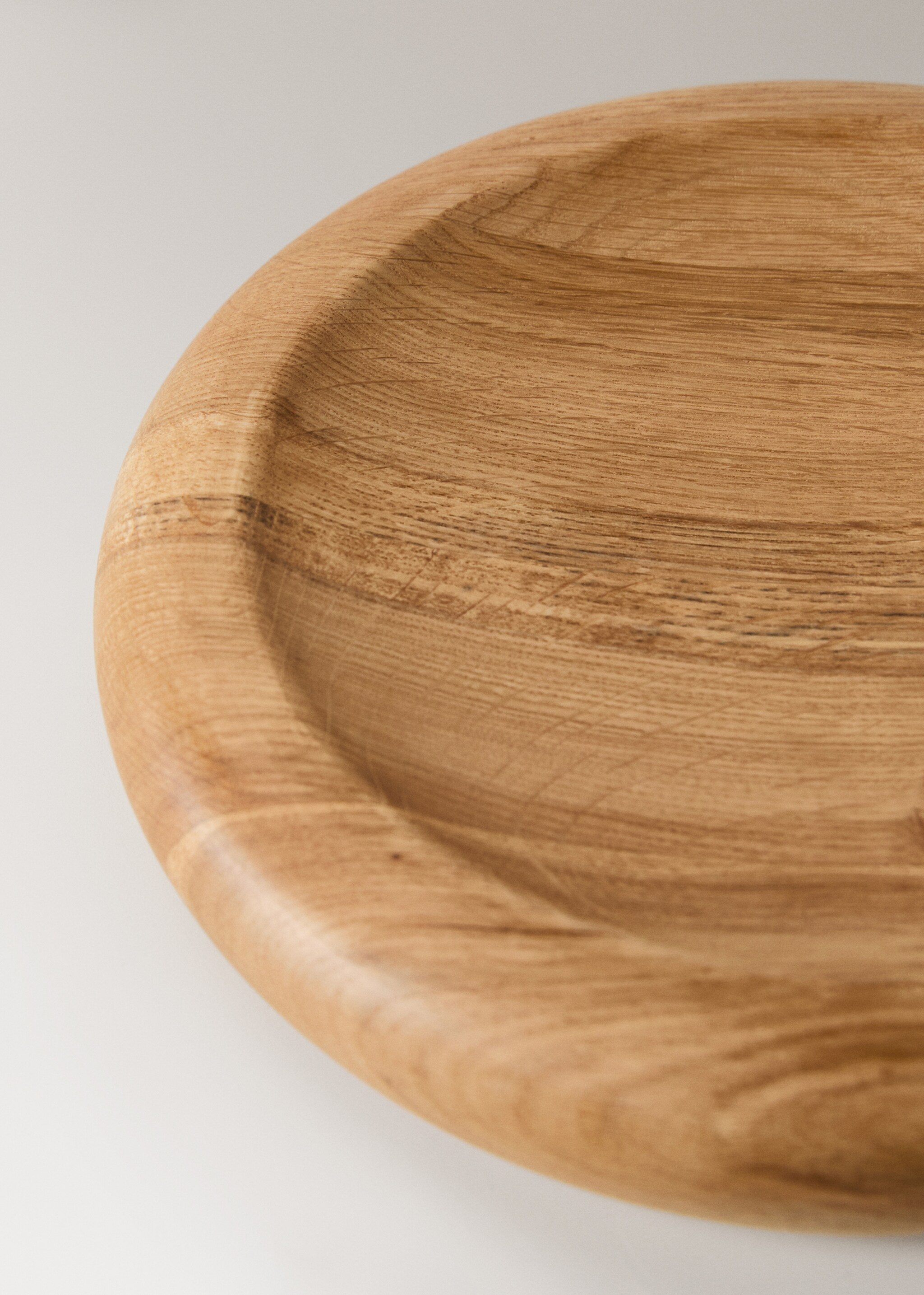 Large wooden tray - Details of the article 1, Brown. Ref: 17023802-00.