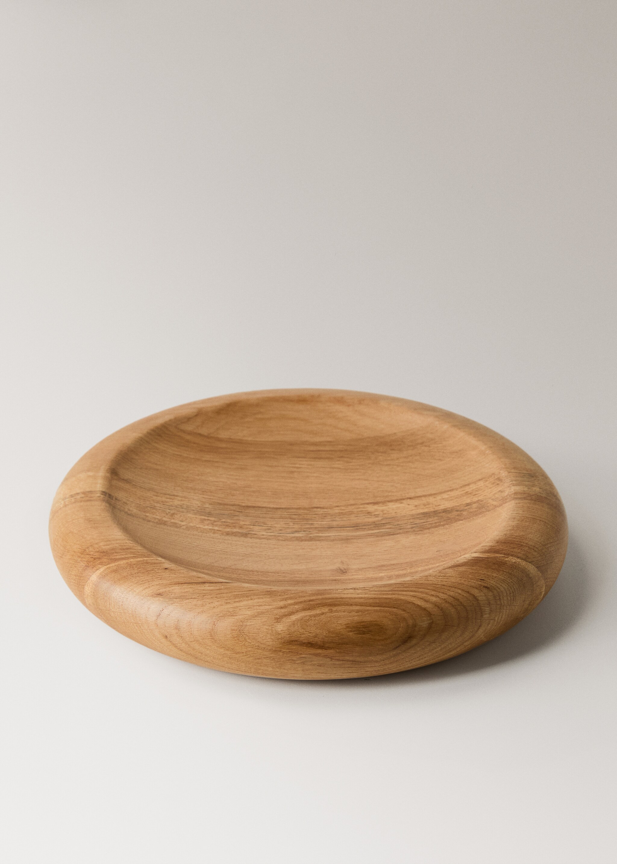 Large wooden tray - Details of the article 2, Brown. Ref: 17023802-00.