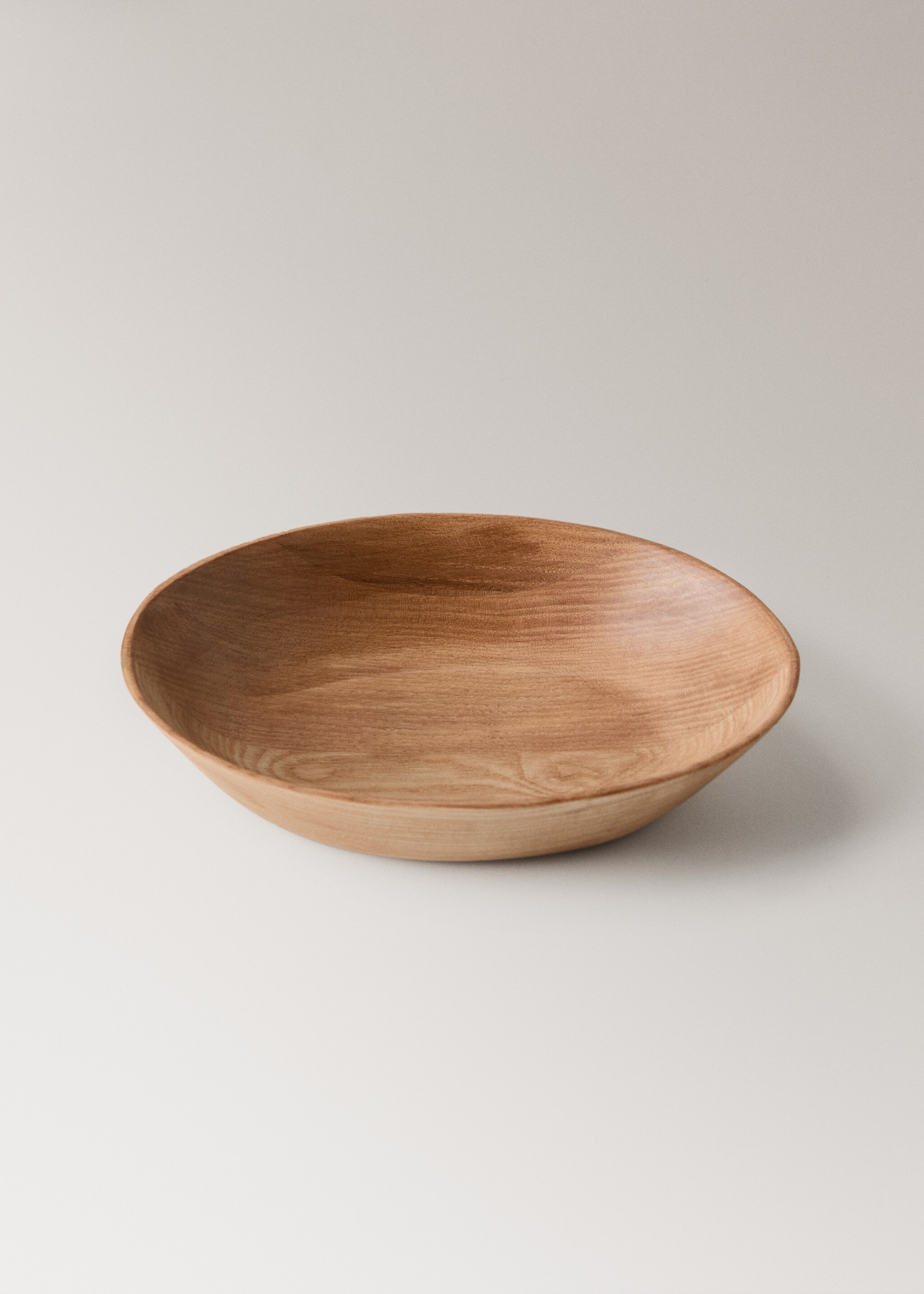 Medium wooden decorative bowl - Details of the article 1, Brown. Ref: 17023806-00.