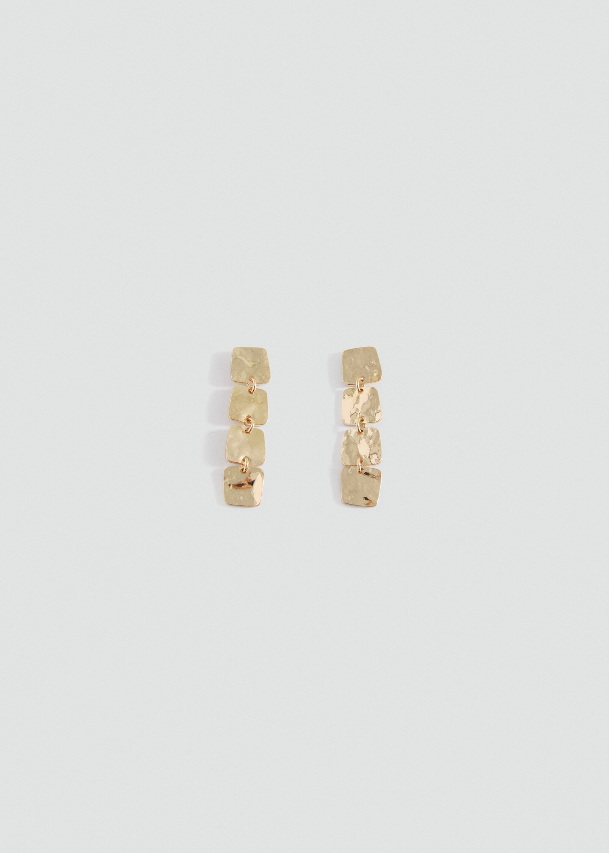 Boucles d’oreilles carrées combinées - Article sans modèle