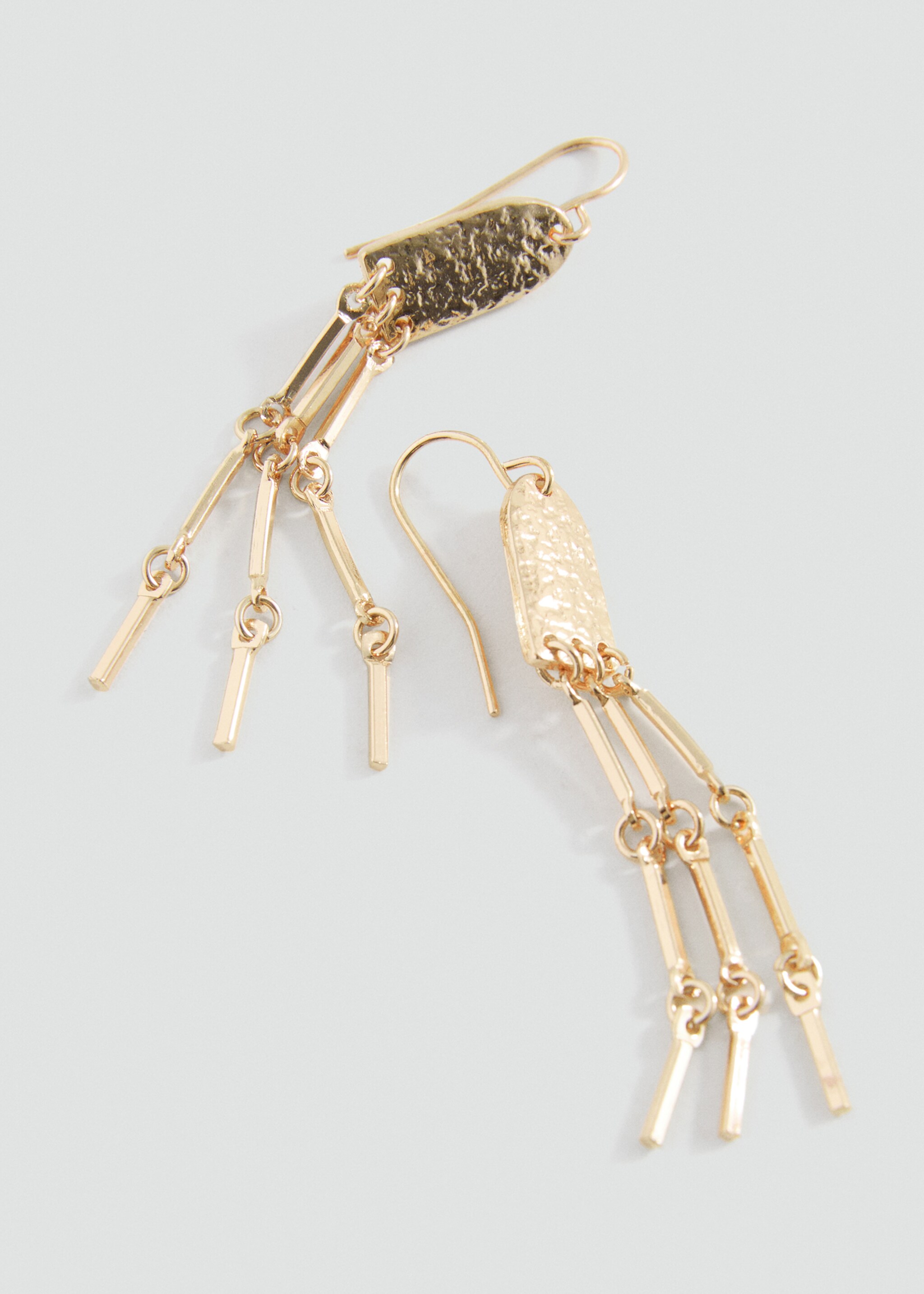 Combined earrings - Medium plane, Gold. Ref: 17023813-00.