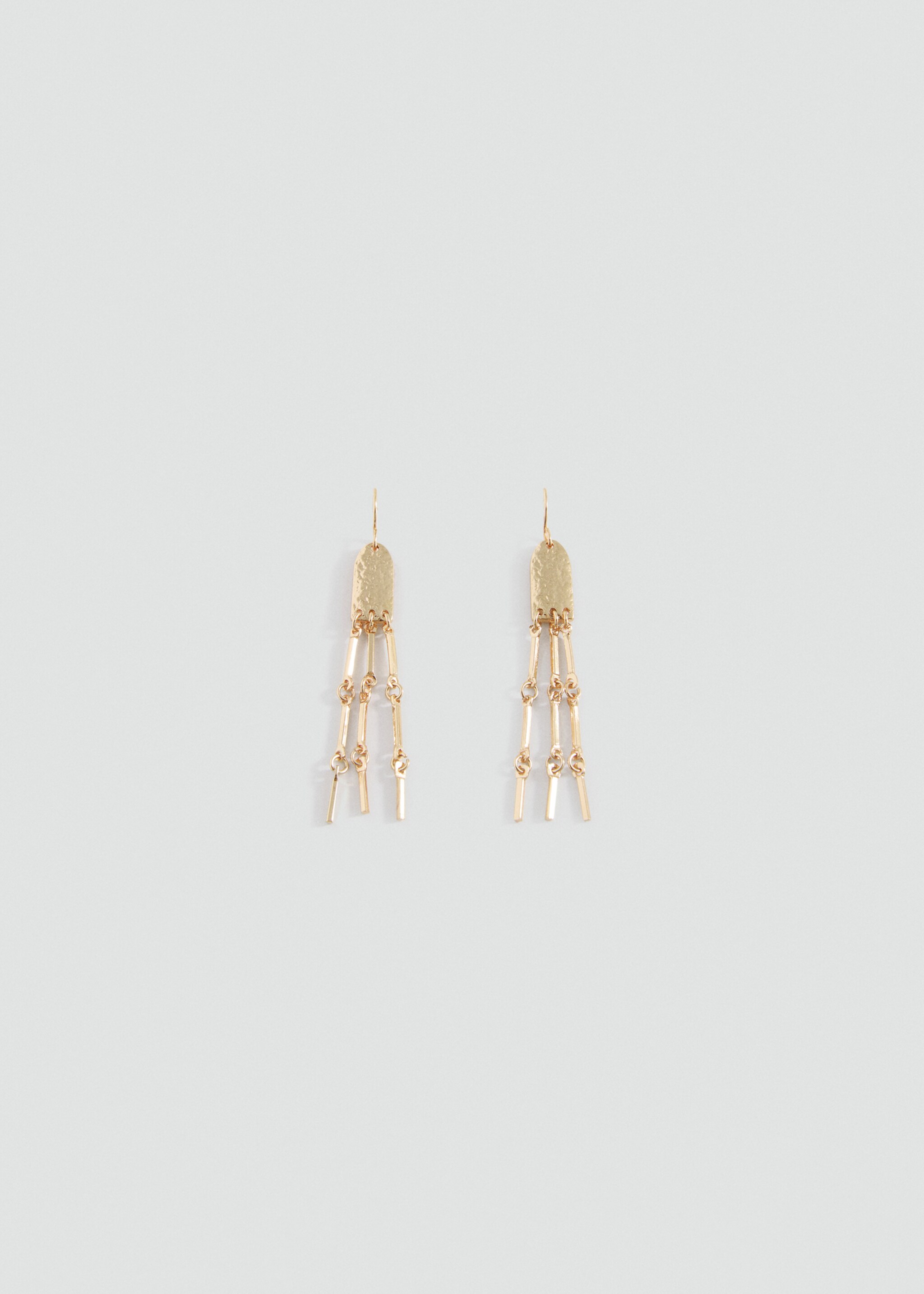 Combined earrings - Article without model, Gold. Ref: 17023813-00.