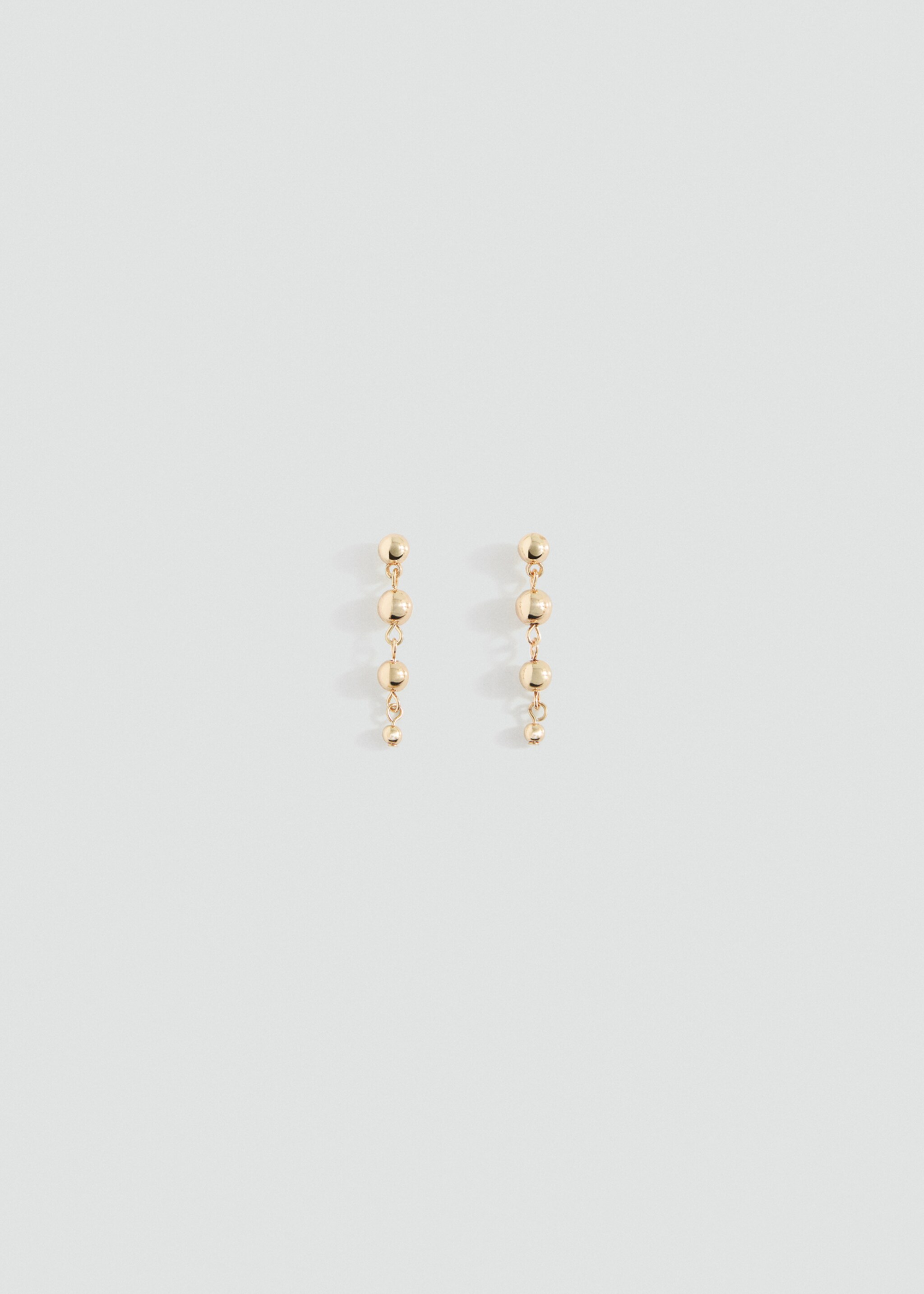 Beaded drop earrings - Article without model