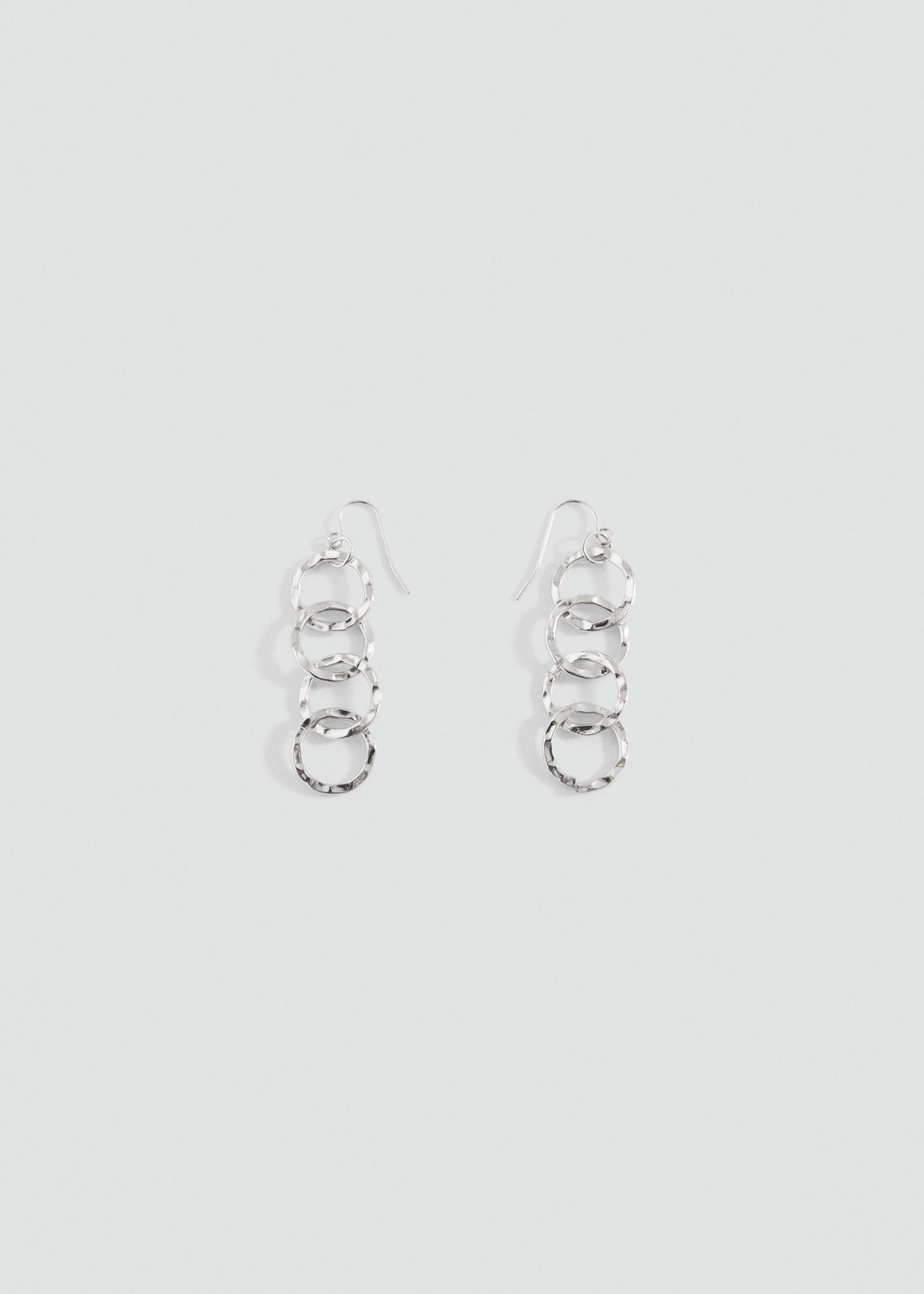 Pendientes aros entrelazados - Artículo sin modelo, Plata. Ref: 17023822-00.