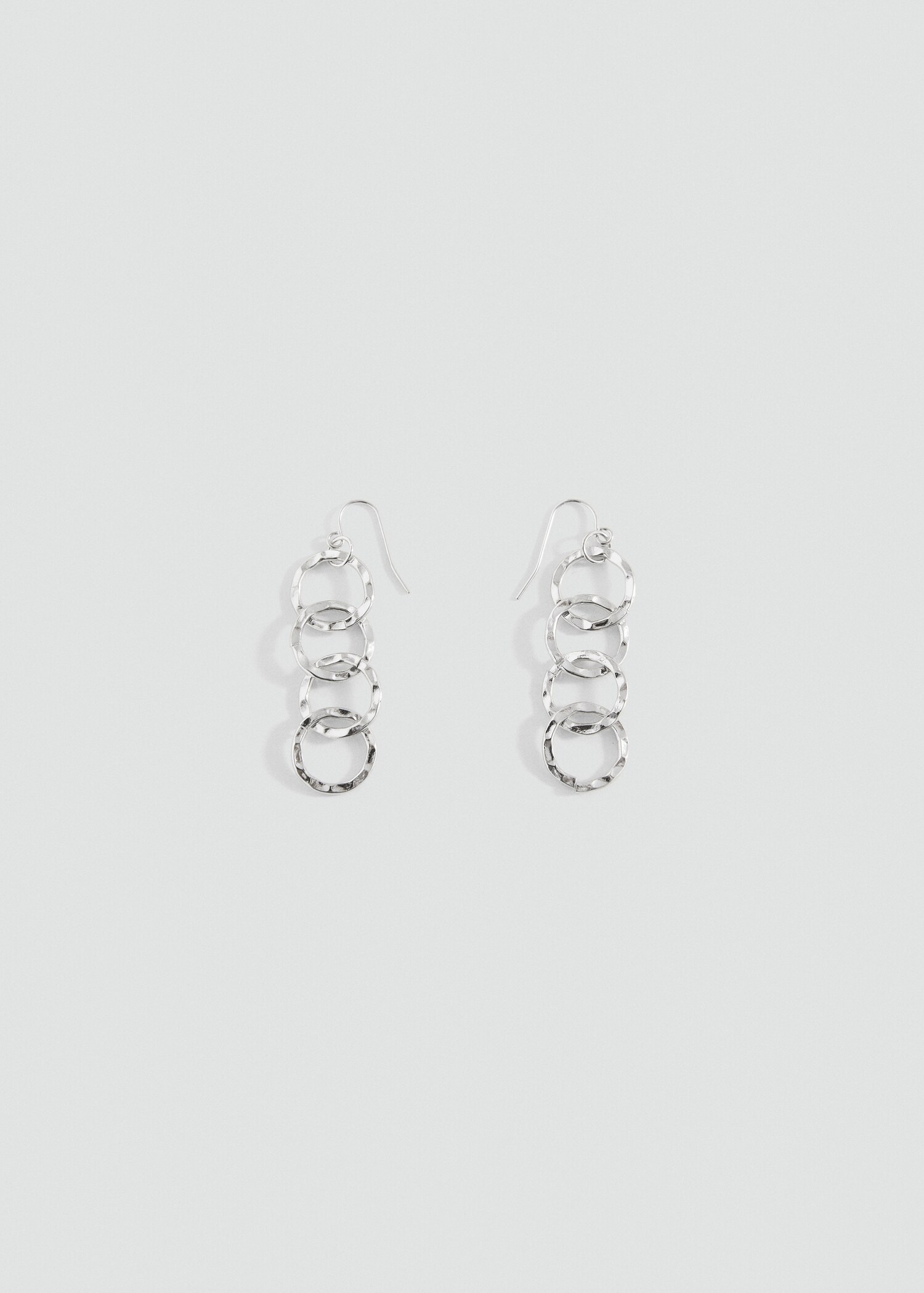 Intertwined hoop earrings - Article without model