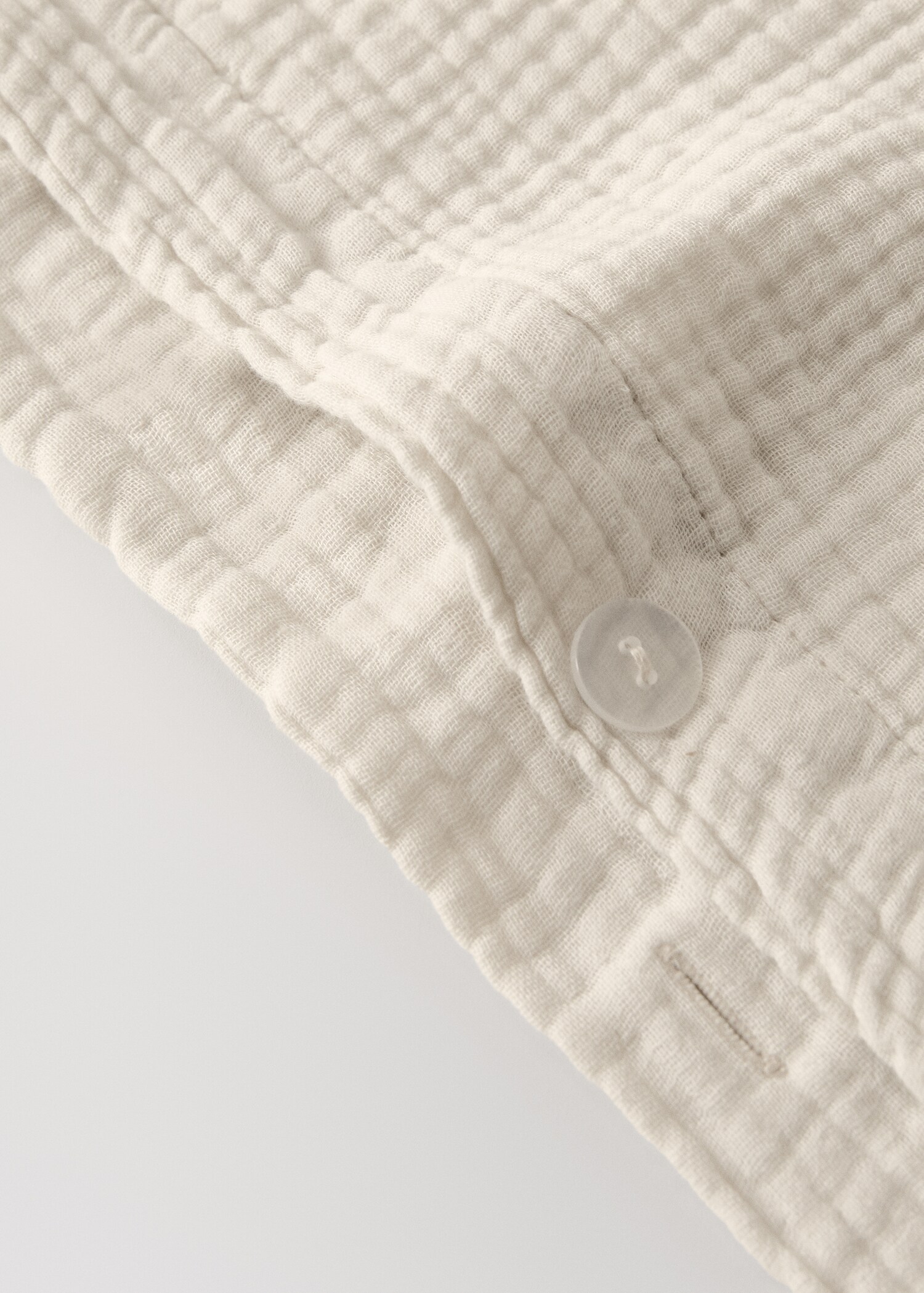 Cotton gauze duvet cover queen bed - Details of the article 1