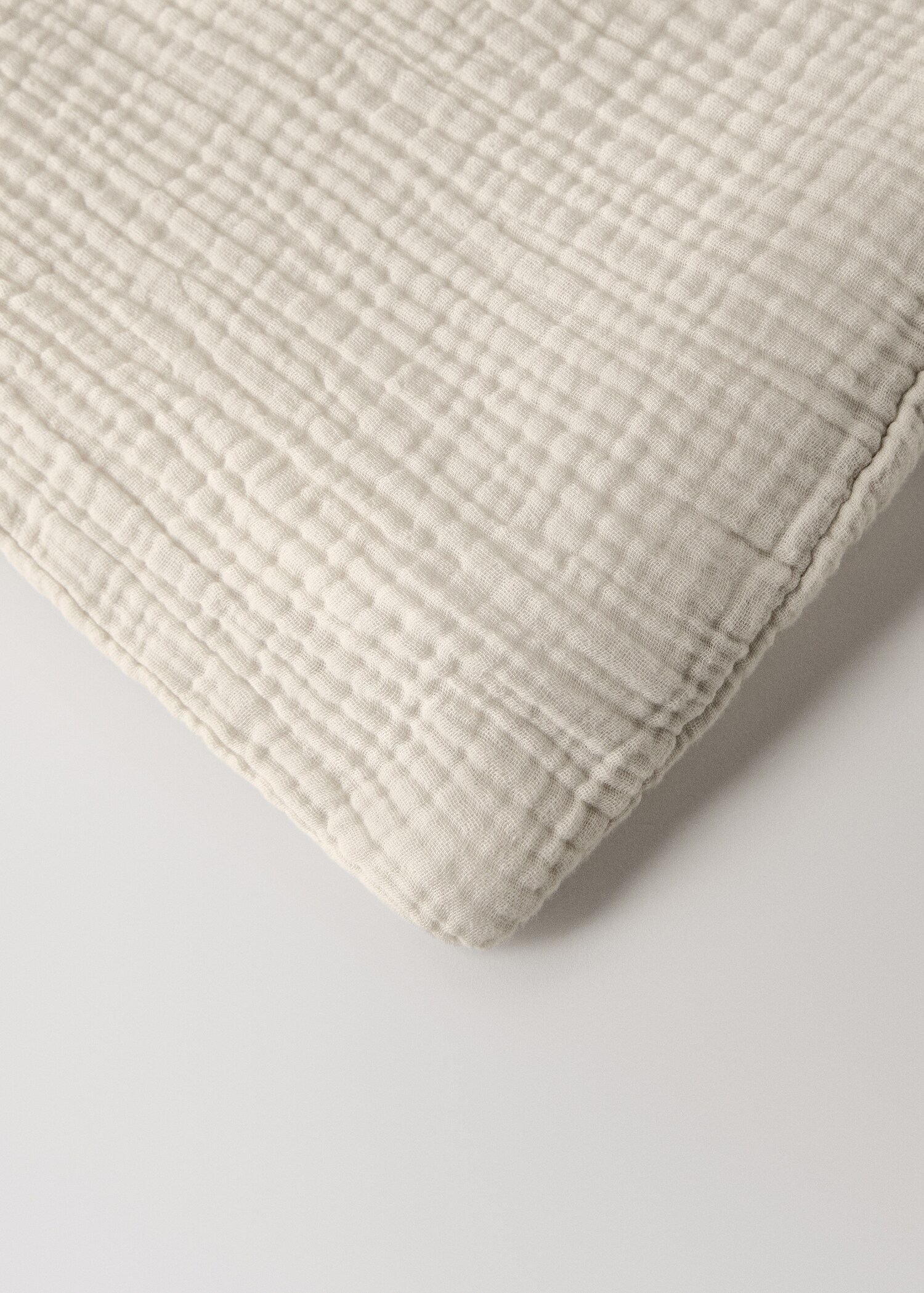 Cotton gauze duvet cover queen bed - Details of the article 3