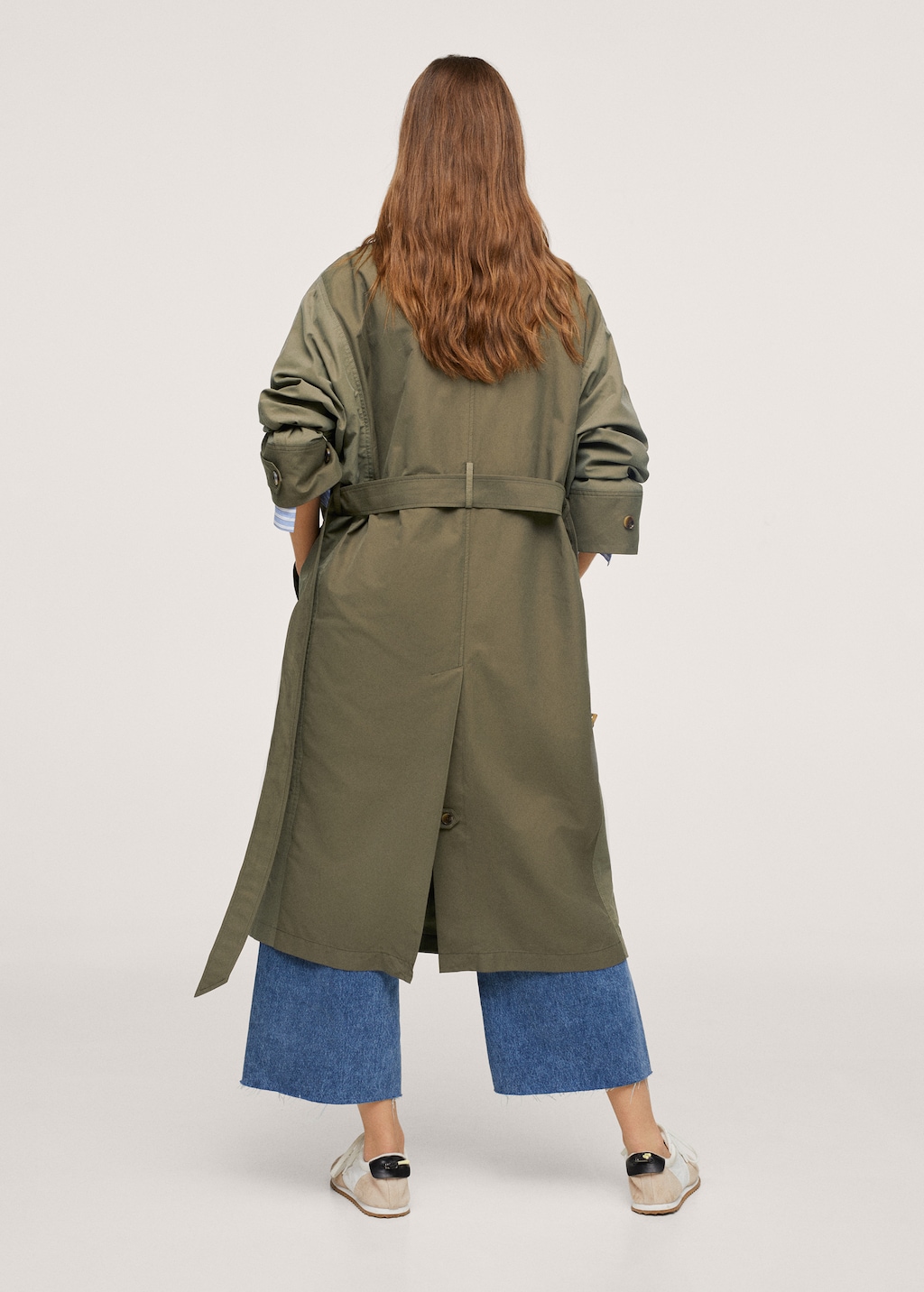 Trench coton interieur matelasse Femme MANGO France La Reunion