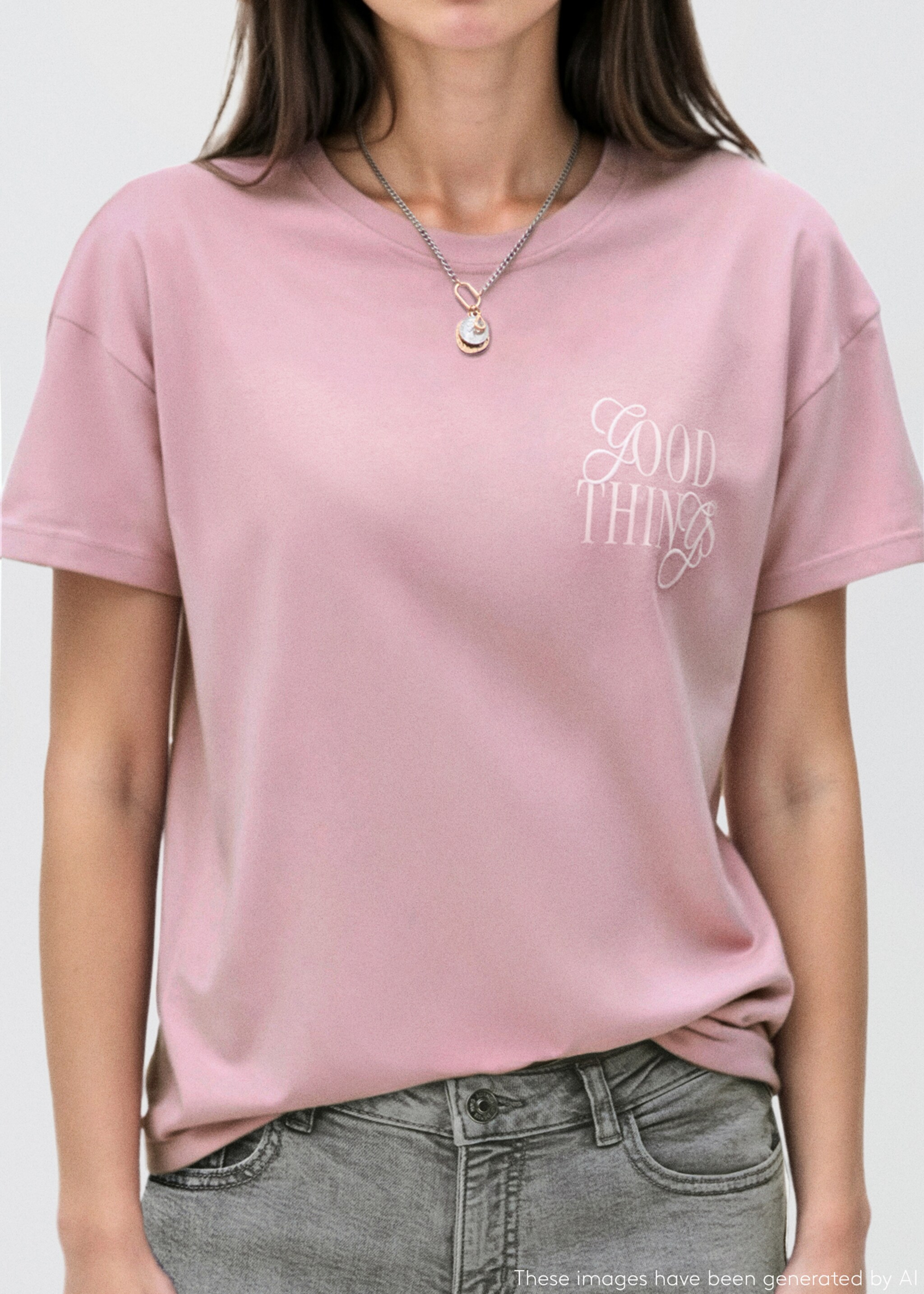 T-shirt imprimé manches courtes - Plan moyen