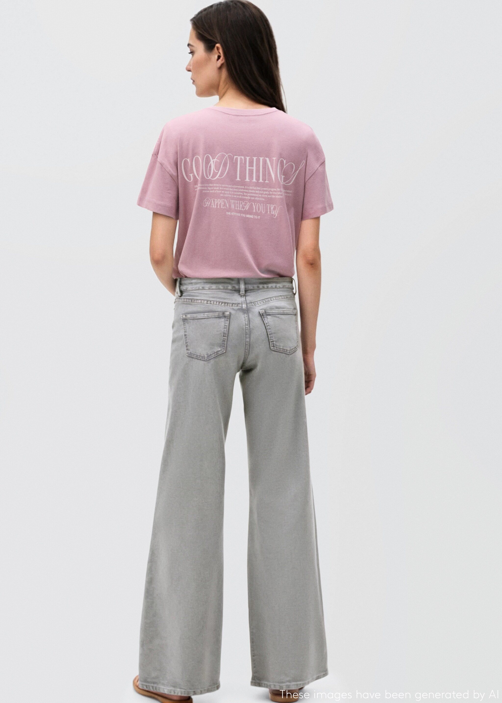 T-shirt imprimé manches courtes - Verso de l’article
