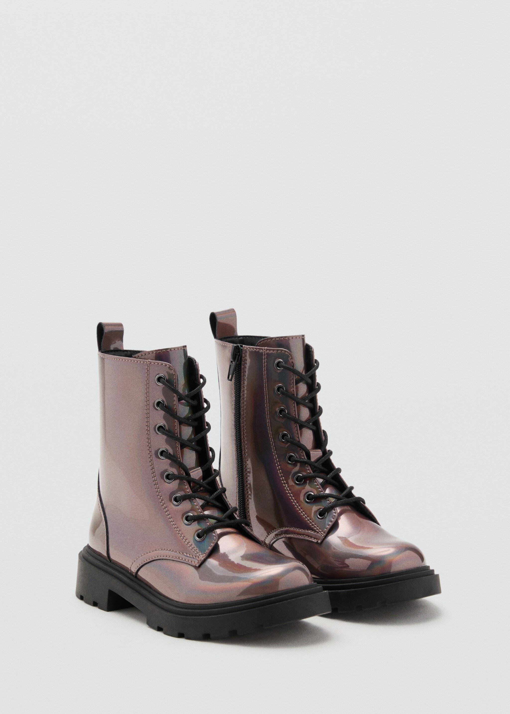 Ankle boots mary - Medium plane, Maroon. Ref: 17024078-00.