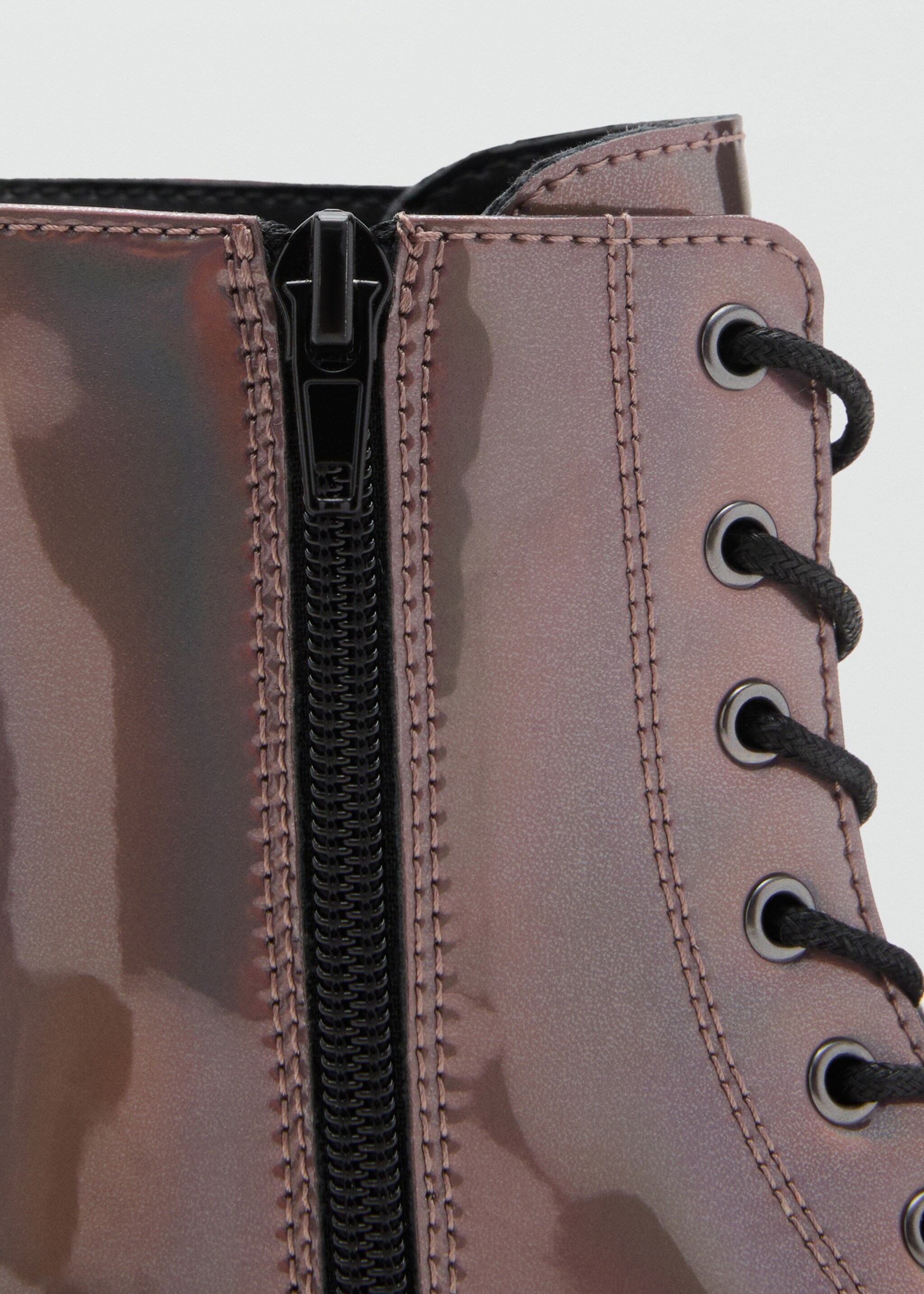 Ankle boots mary - Details of the article 2, Maroon. Ref: 17024078-00.
