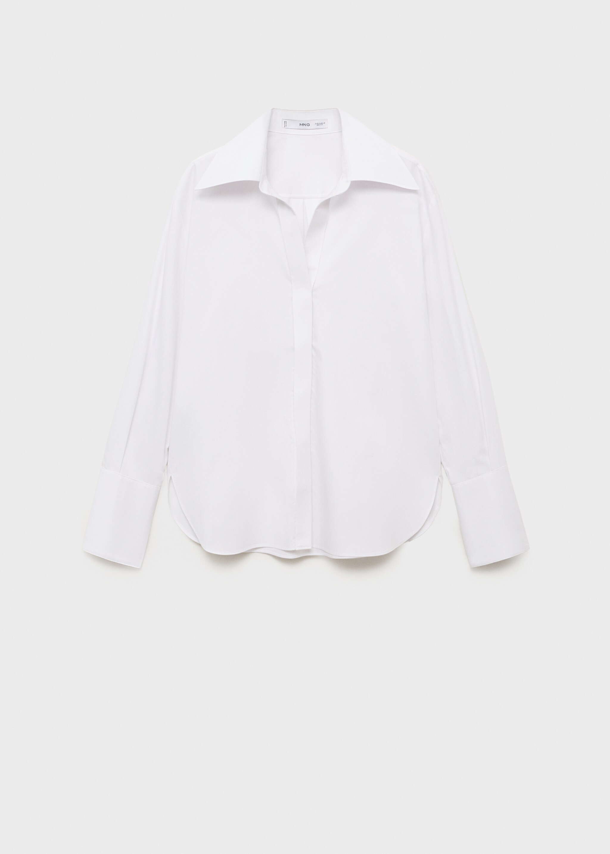 Wrap shirt with bow - Women | MANGO USA