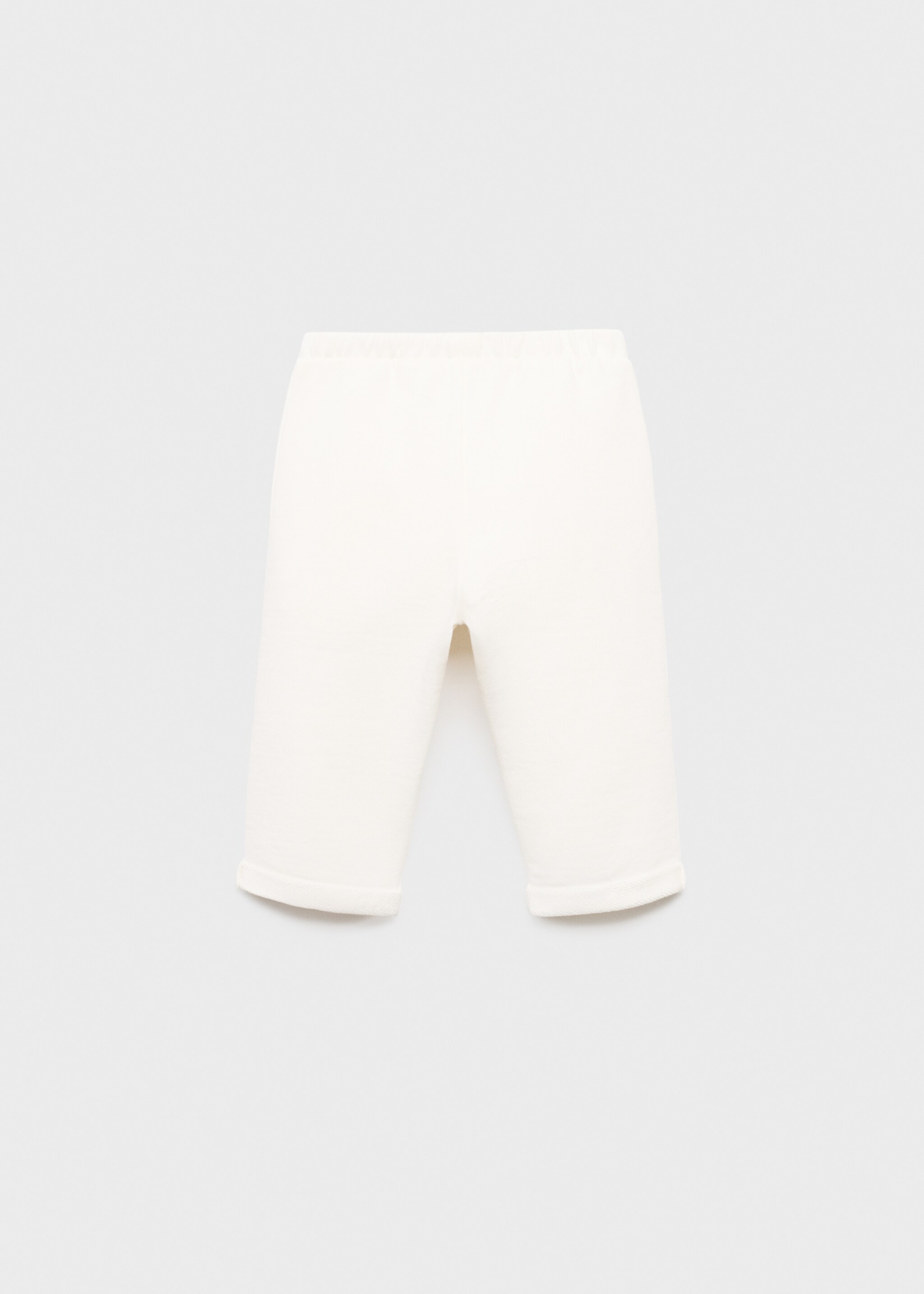Pantalon nantesp - Verso de l’article, Blanc cassé. Ref: 17024083-00.