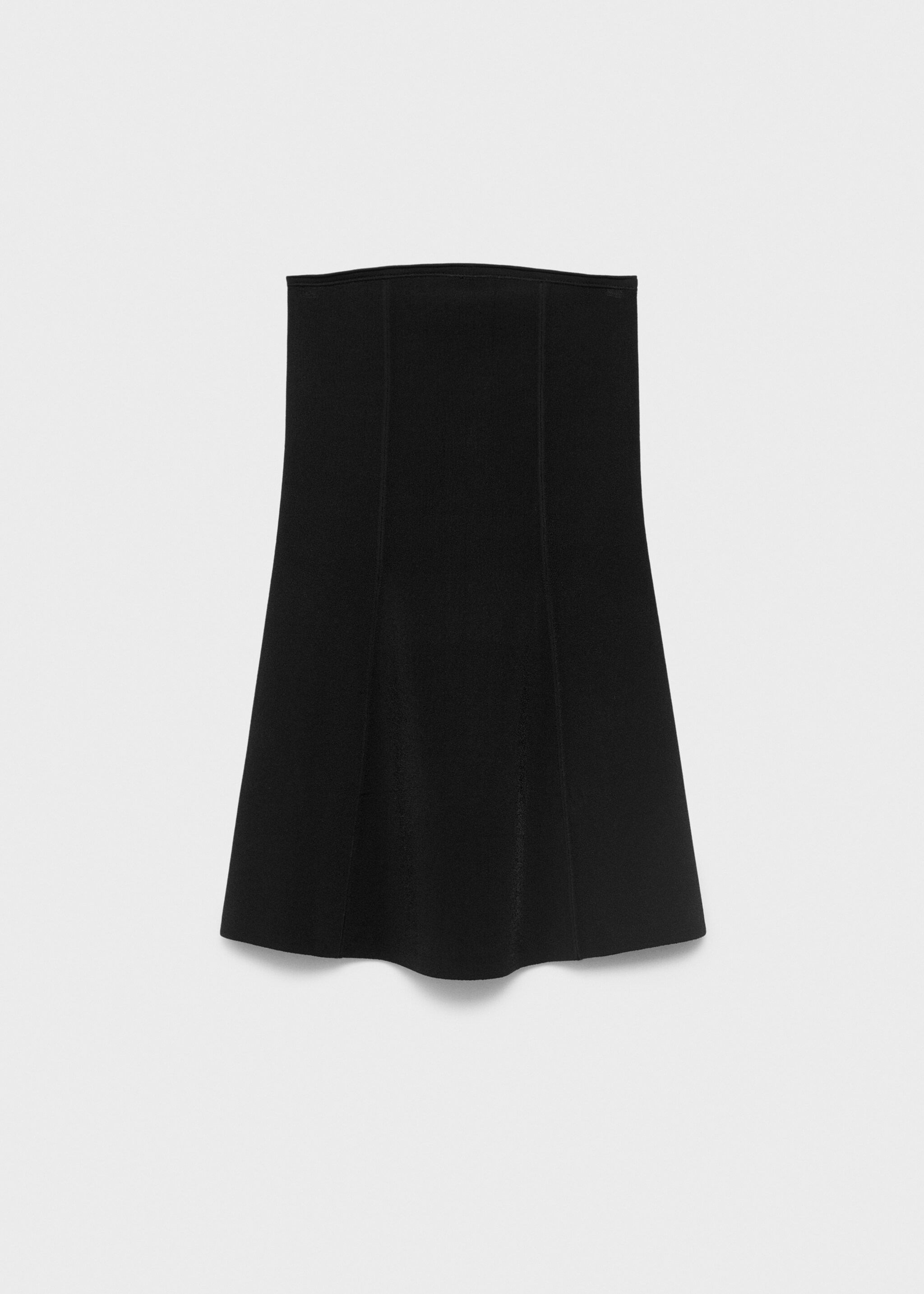 Strapless knitted top - Article without model
