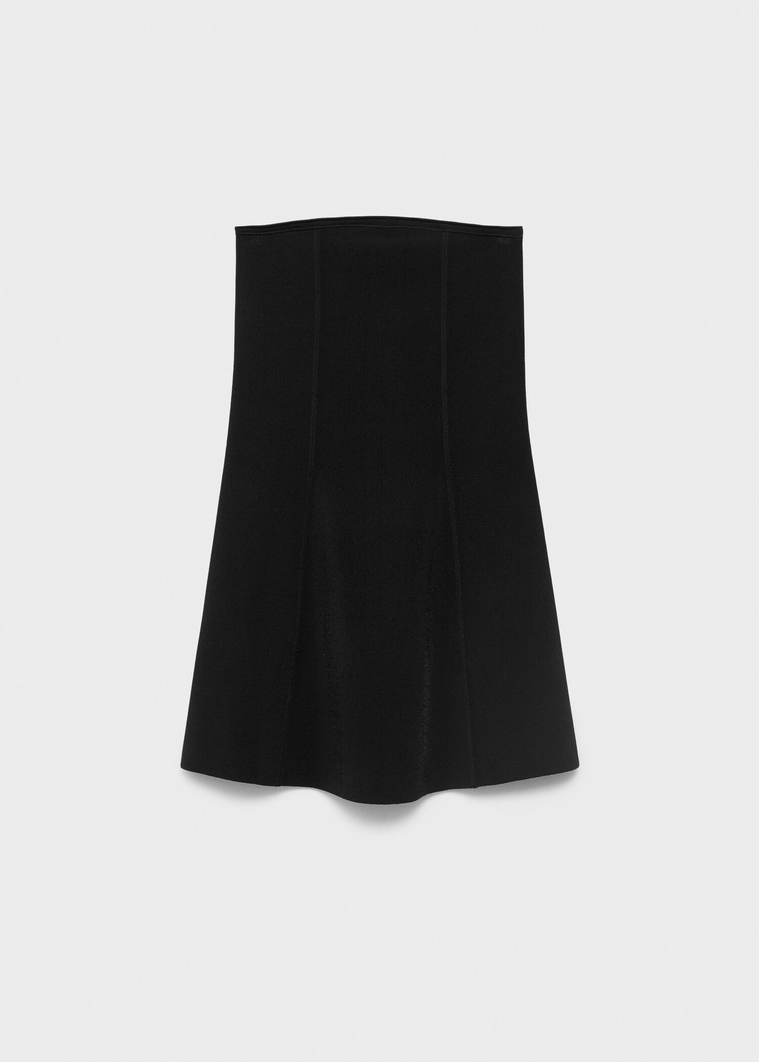 Strapless knitted top - Article without model