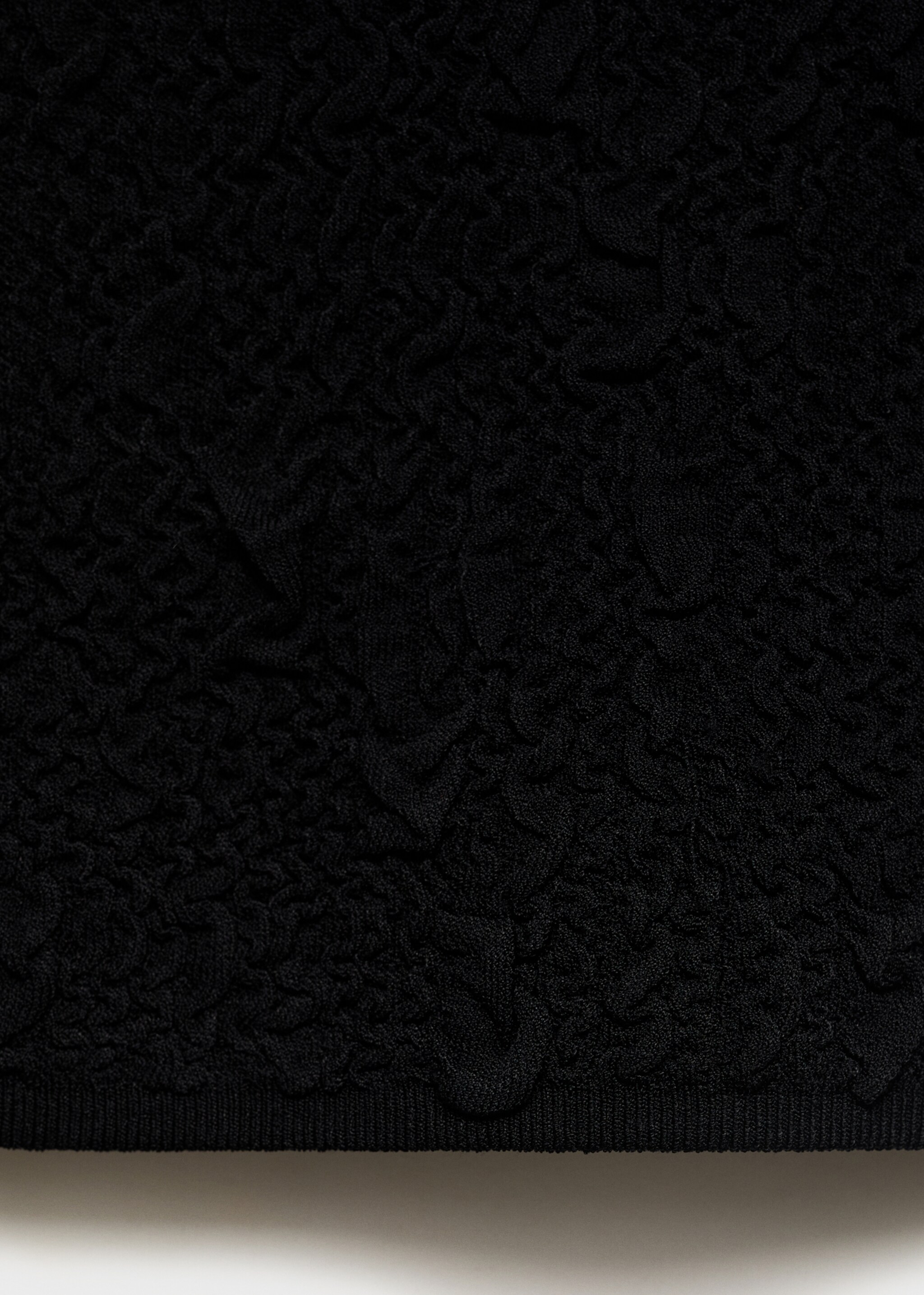 Textured crepe top - Details of the article 0