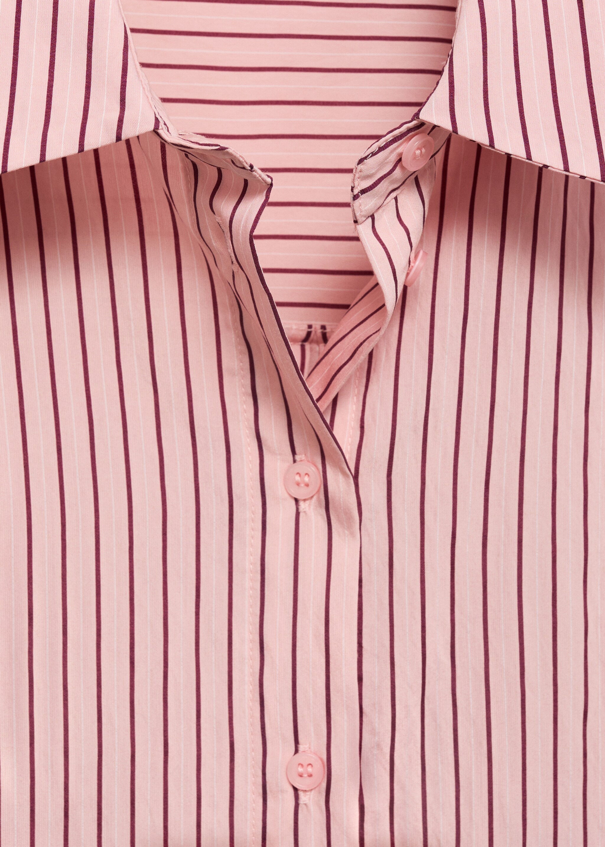 Oversize striped shirt - Details of the article 8