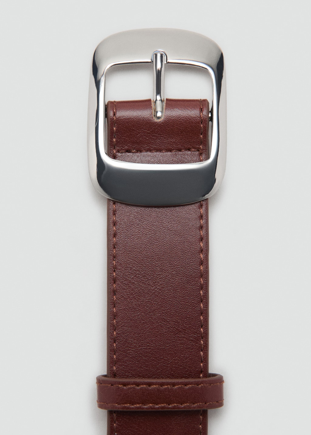 Square buckle belt