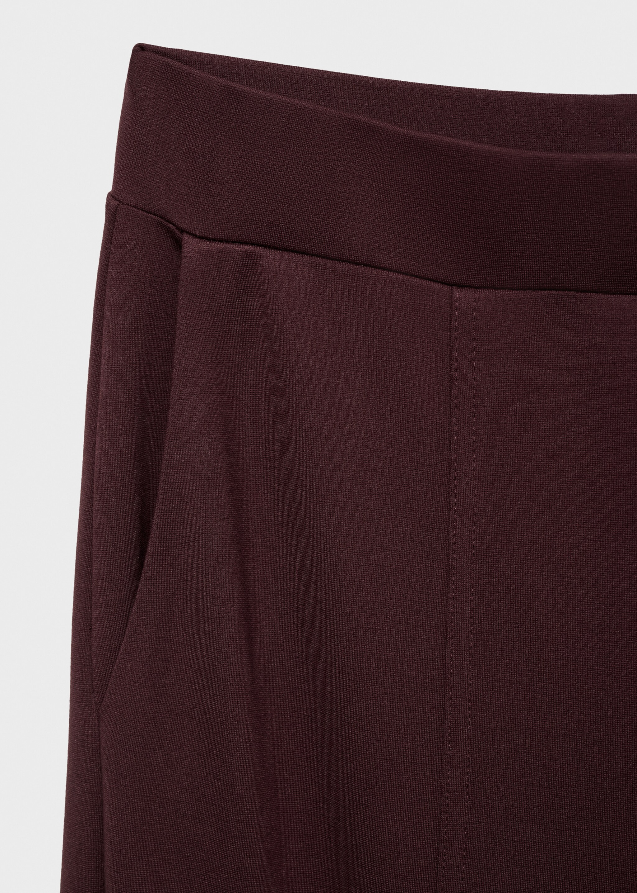 Pantalón jogger cintura elástica - Detalle del artículo 8, Burdeos. Ref: 17024098-00.
