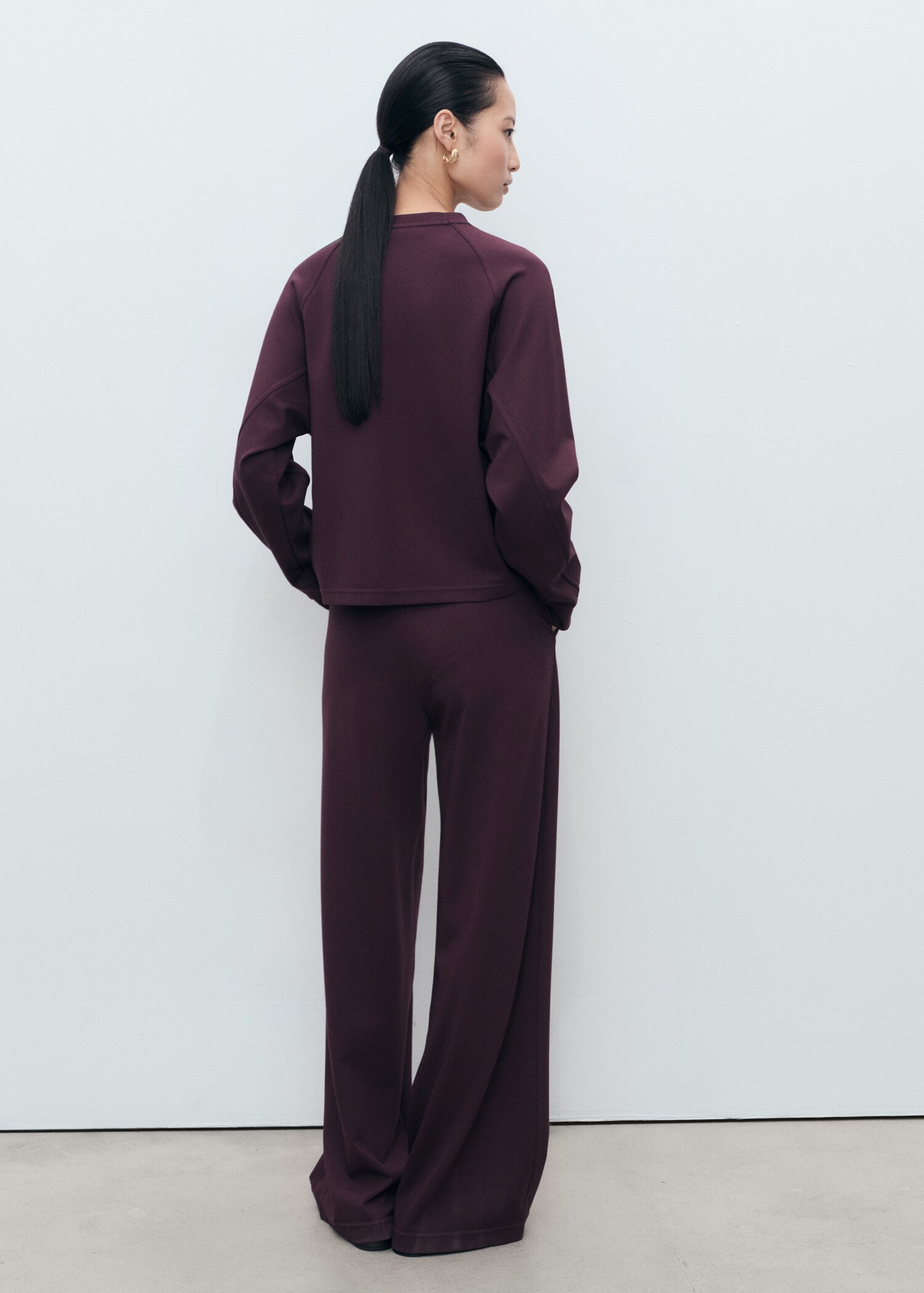 Pantalón jogger cintura elástica - Reverso del artículo