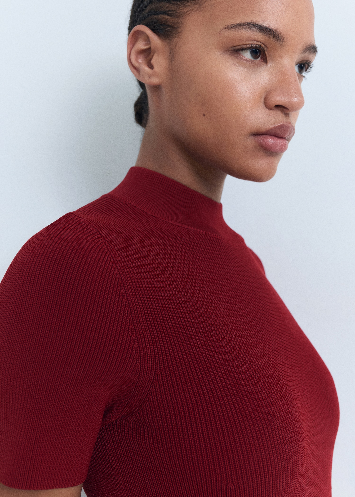 Robe maille col montant - Détail de l'article 1