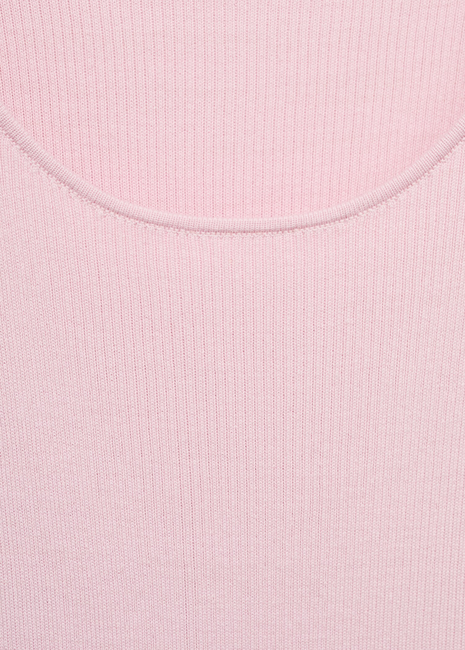 Pull-over maille côtelée manches courtes - Détail de l'article 8