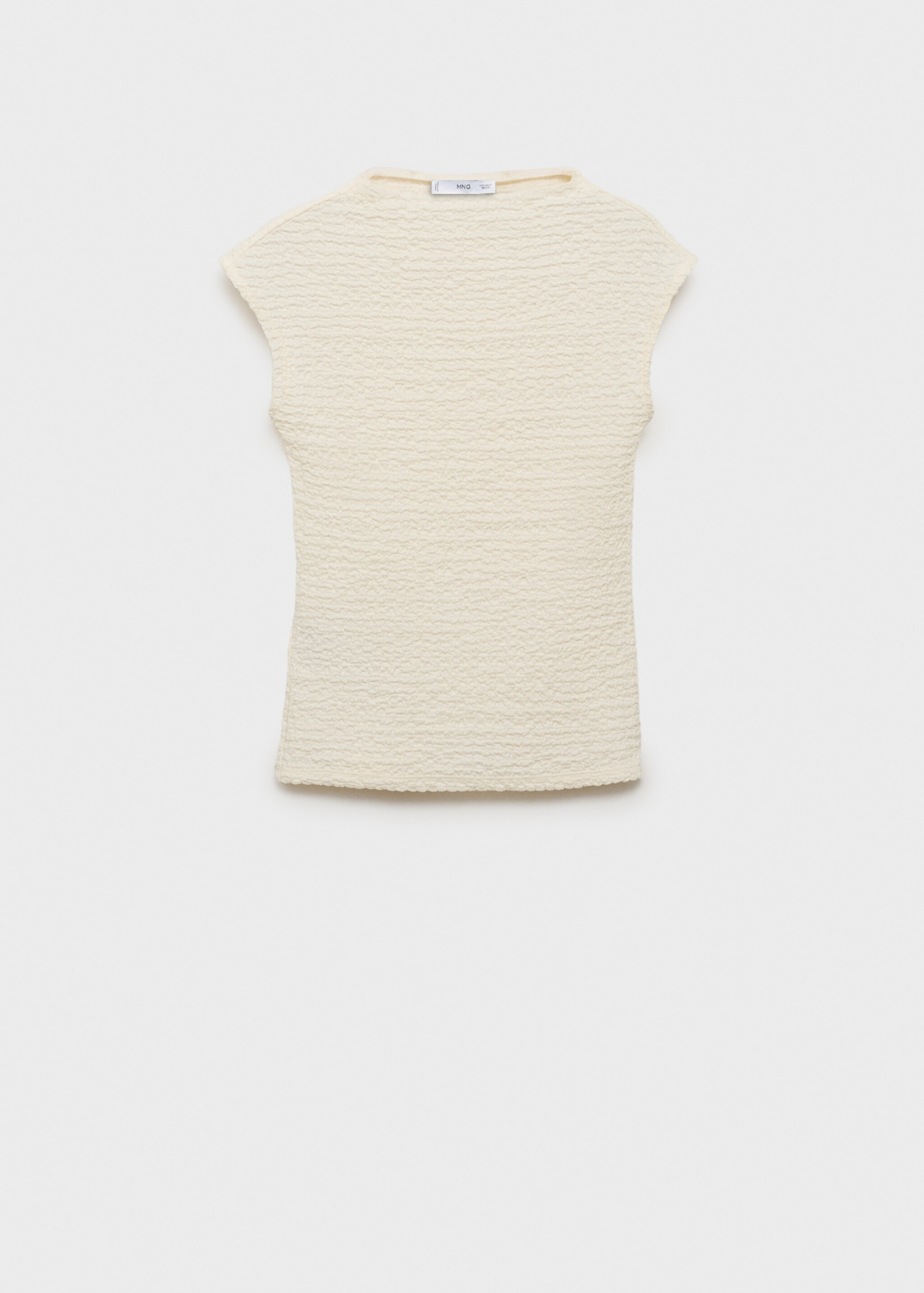 Crêpe cotton top - Article without model