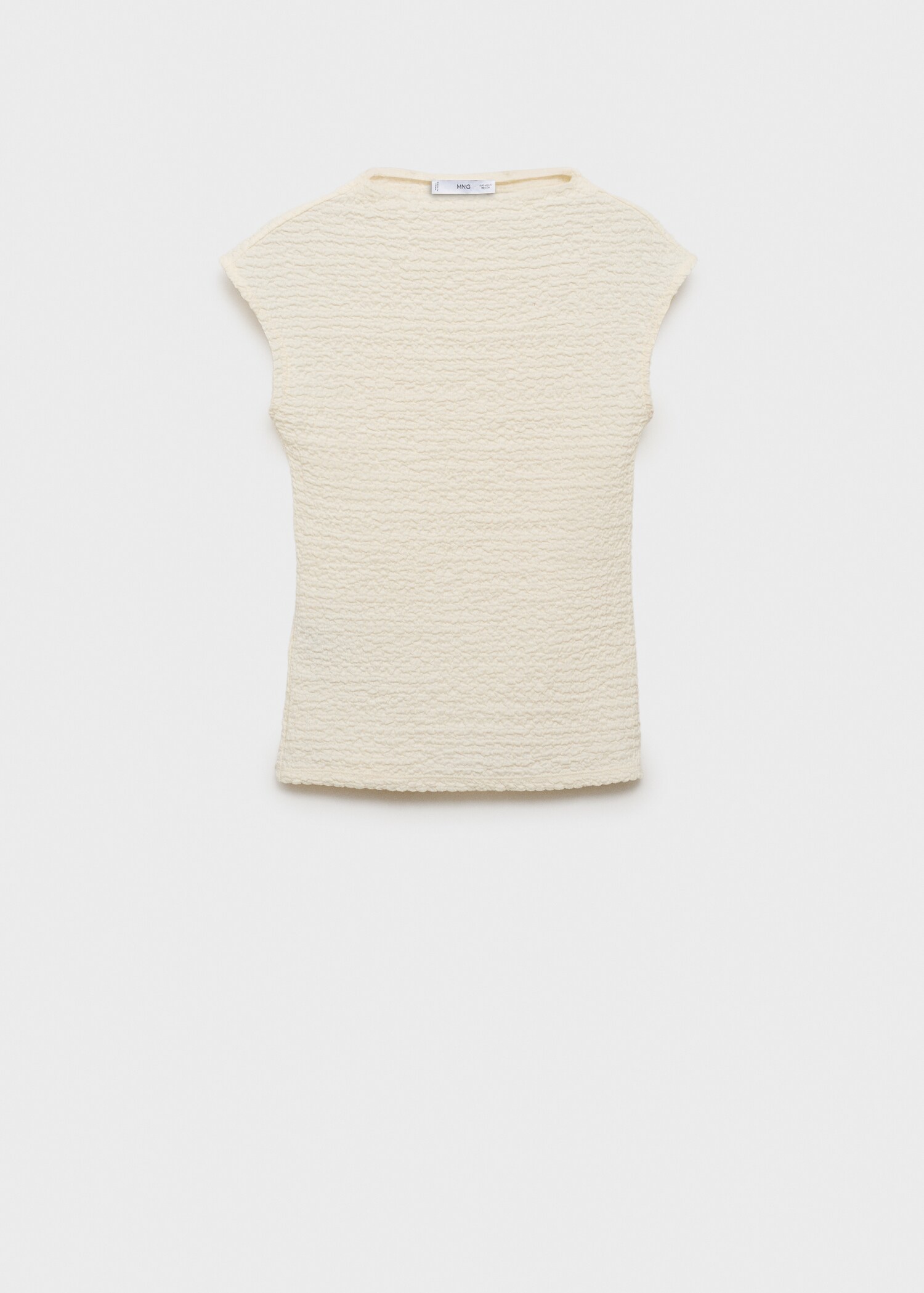 Crêpe cotton top - Article without model
