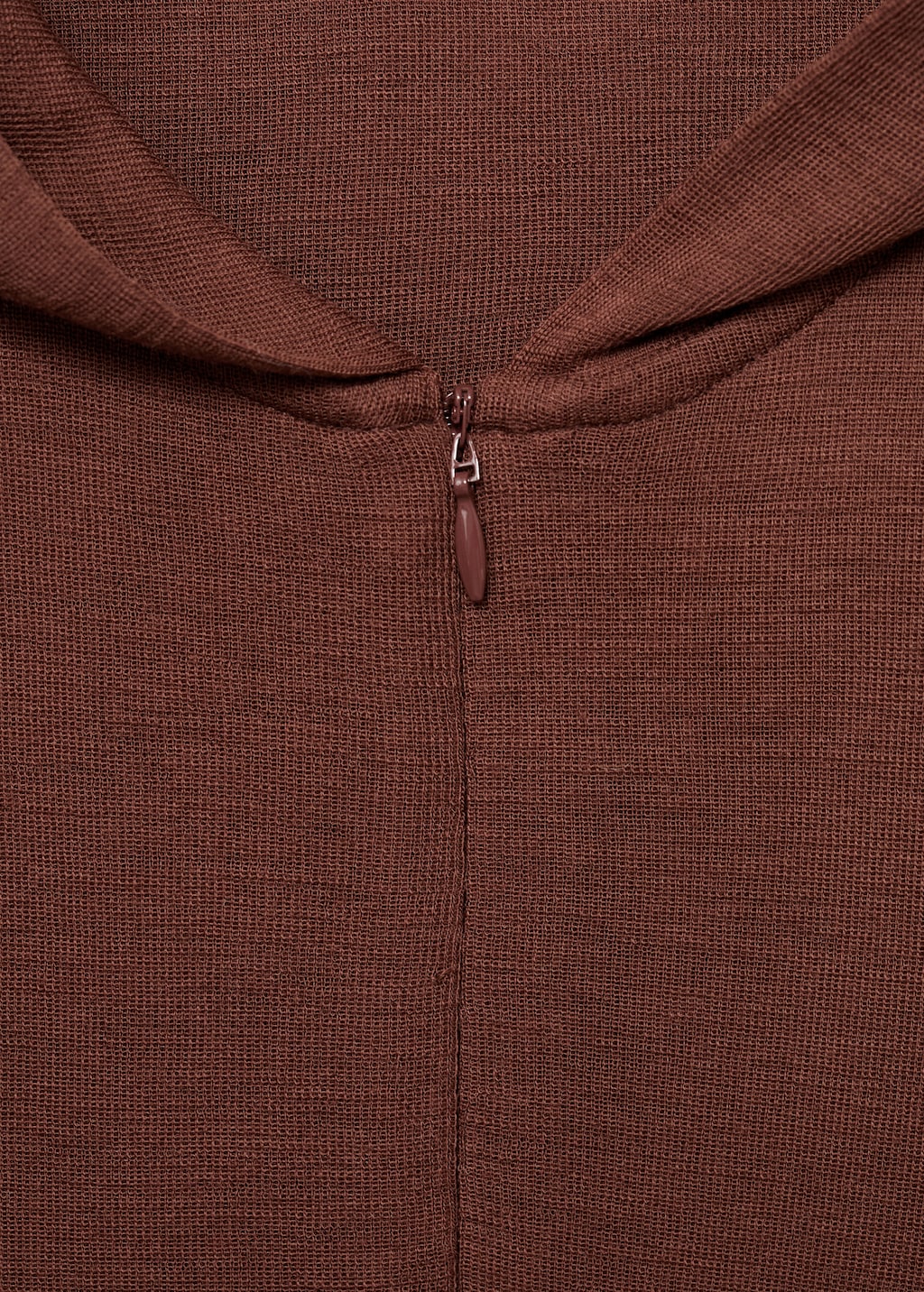 Wool hooded t-shirt