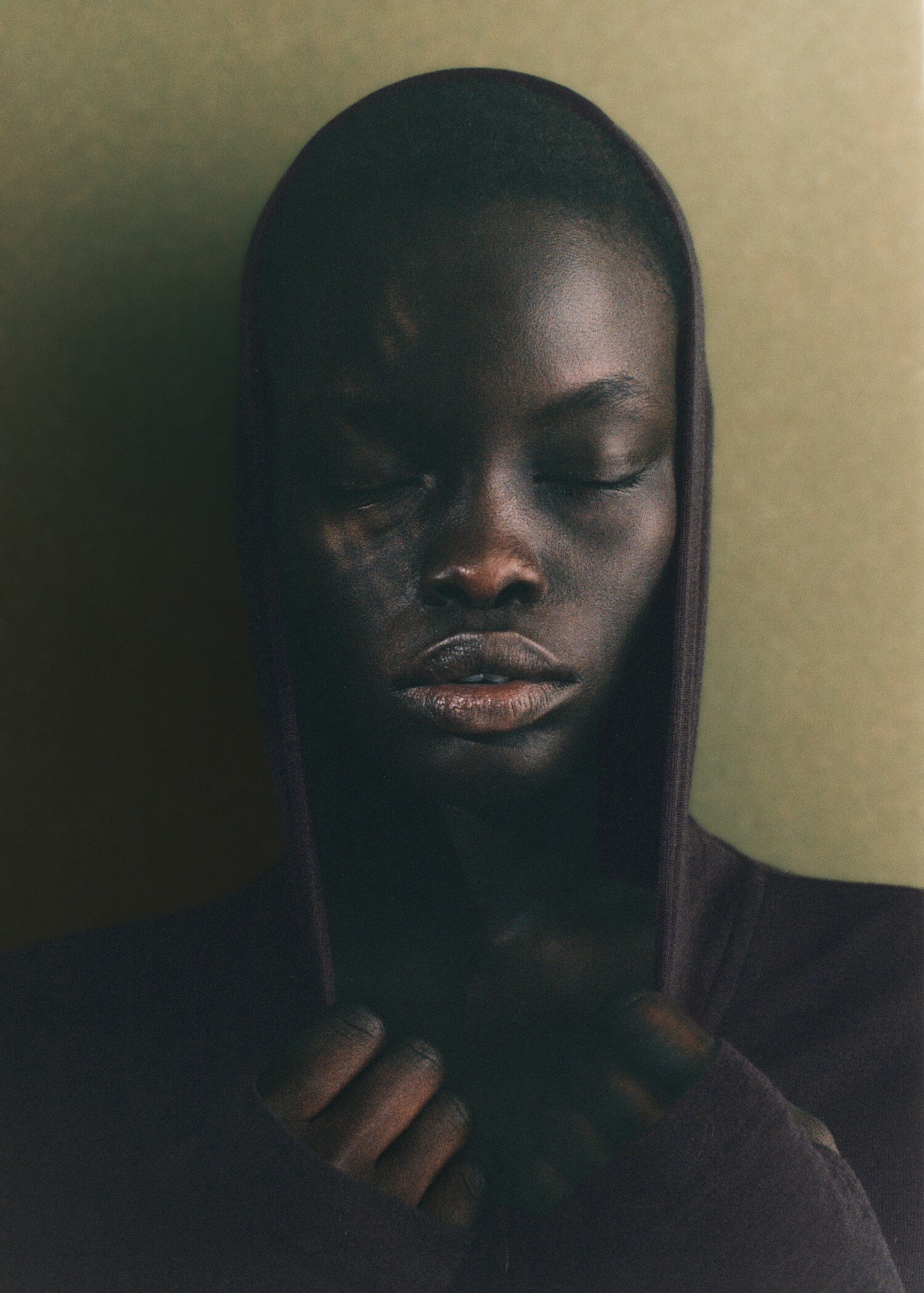 Wool hooded t-shirt - Details of the article 6