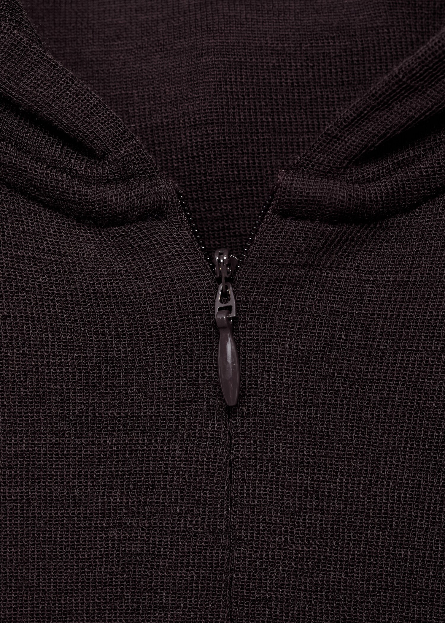 Wool hooded t-shirt - Details of the article 8
