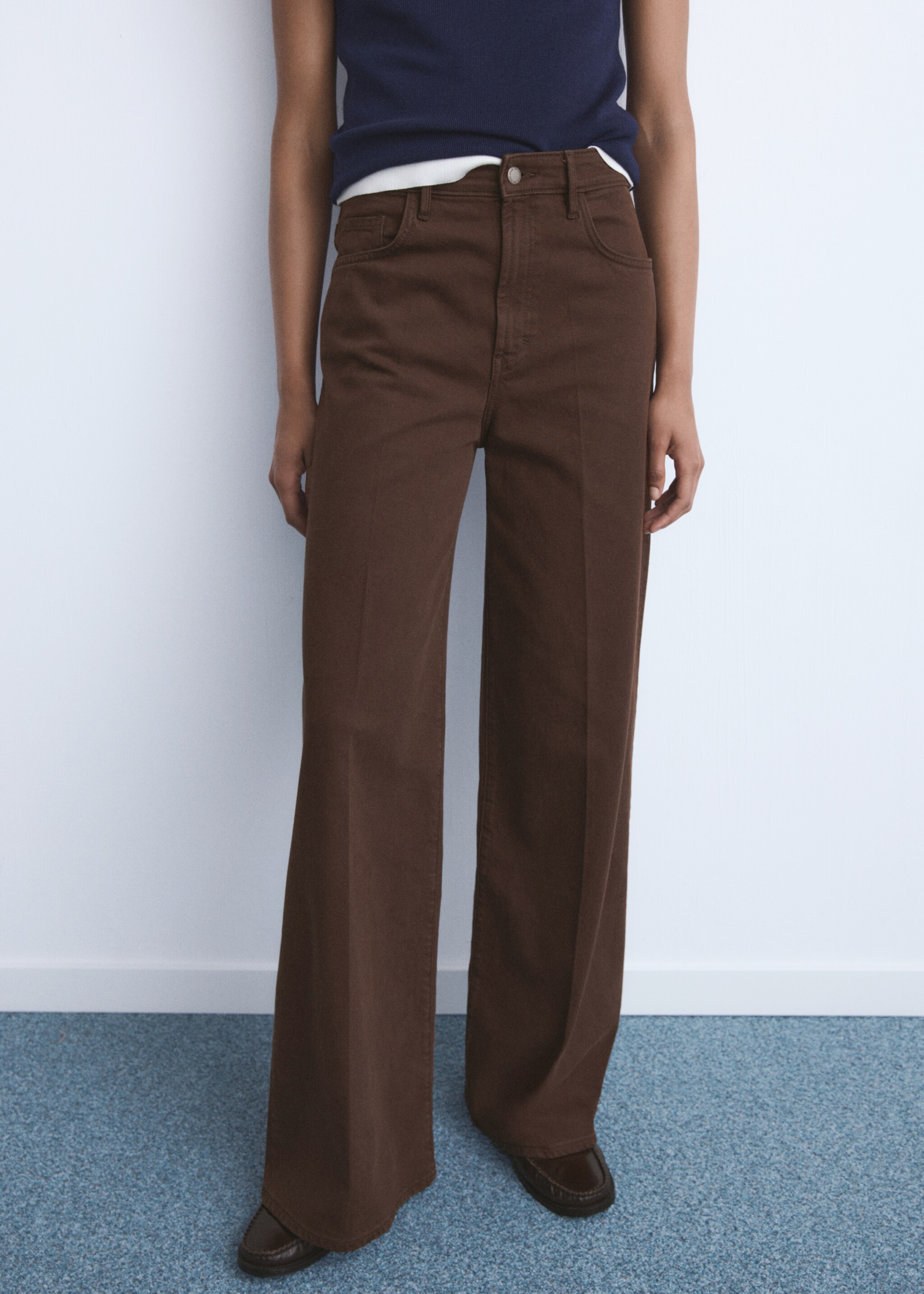 Jeans elise - Plan moyen, Chocolat. Ref: 17024108-00.