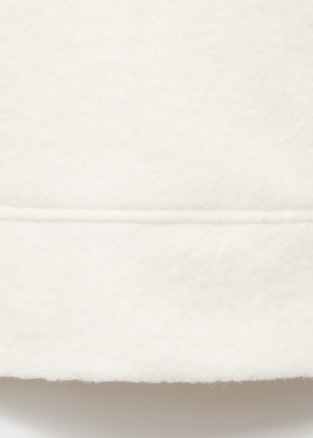 Cotton and wool cardigan with button fasteners